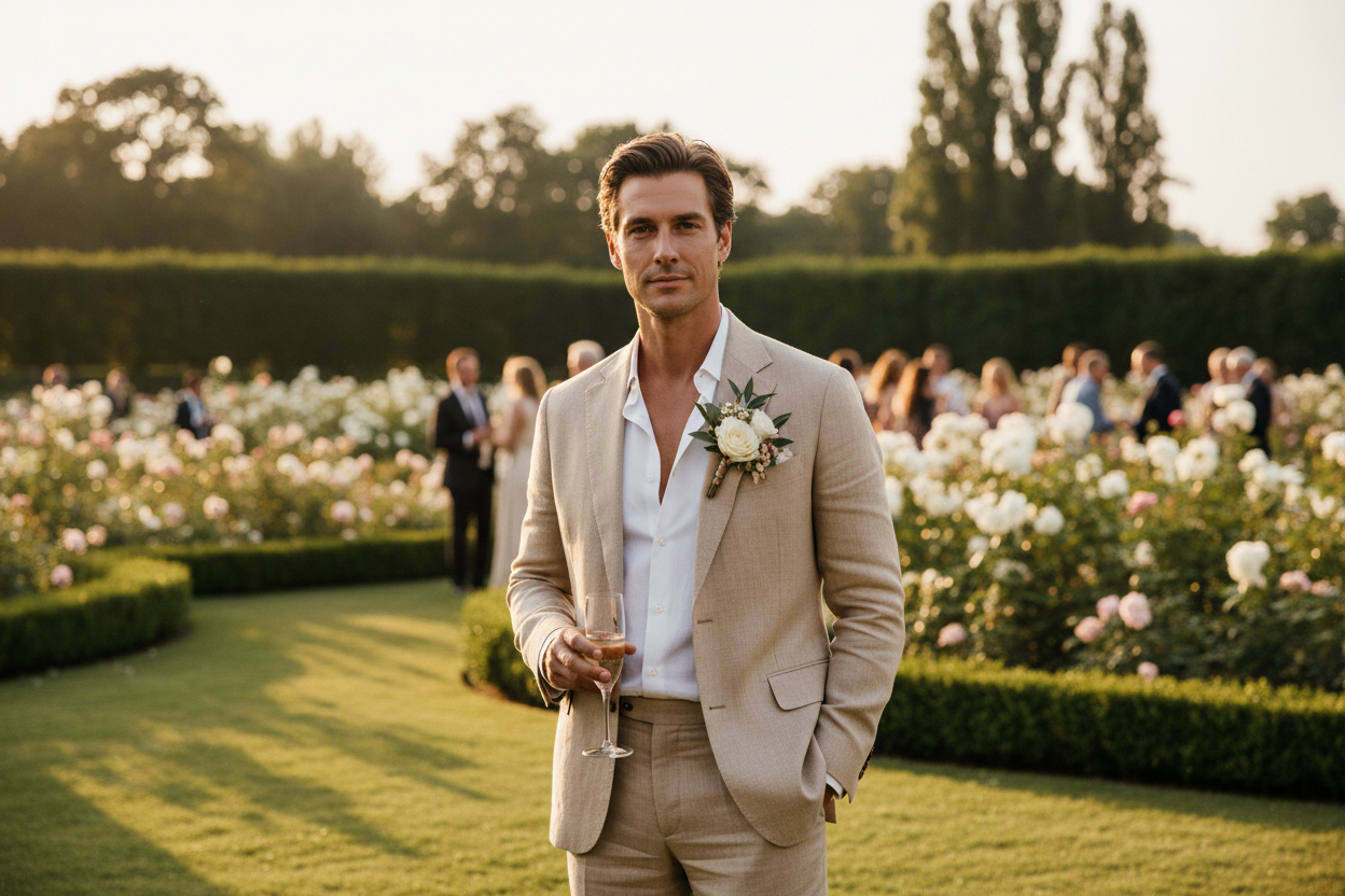 The Modern Man's Guide to Casual Wedding Attire