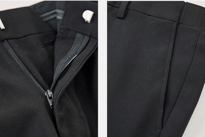 aesido 2 Piece Black Shawl Lapel Single Button Men's Suit Groom Wedding Dress