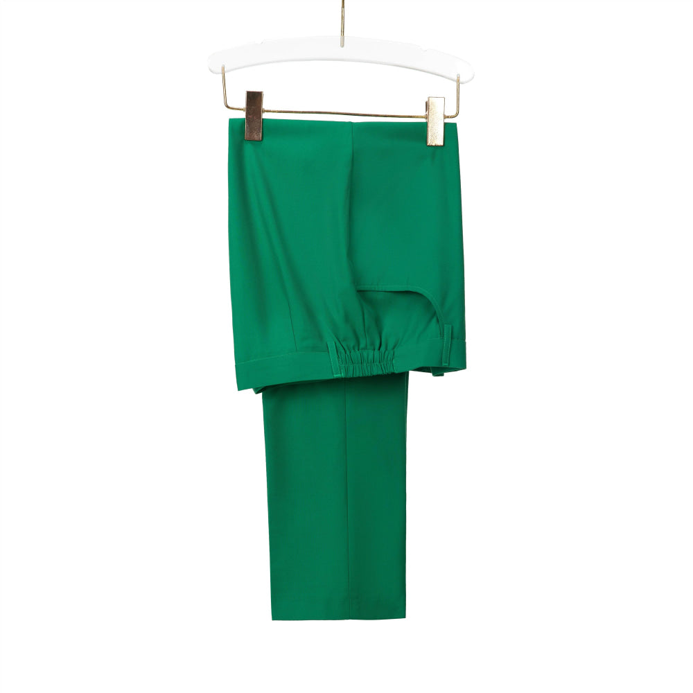 aesido 2 Piece Notch Lapel Fashion Men's Suit(Blazer+Pants)