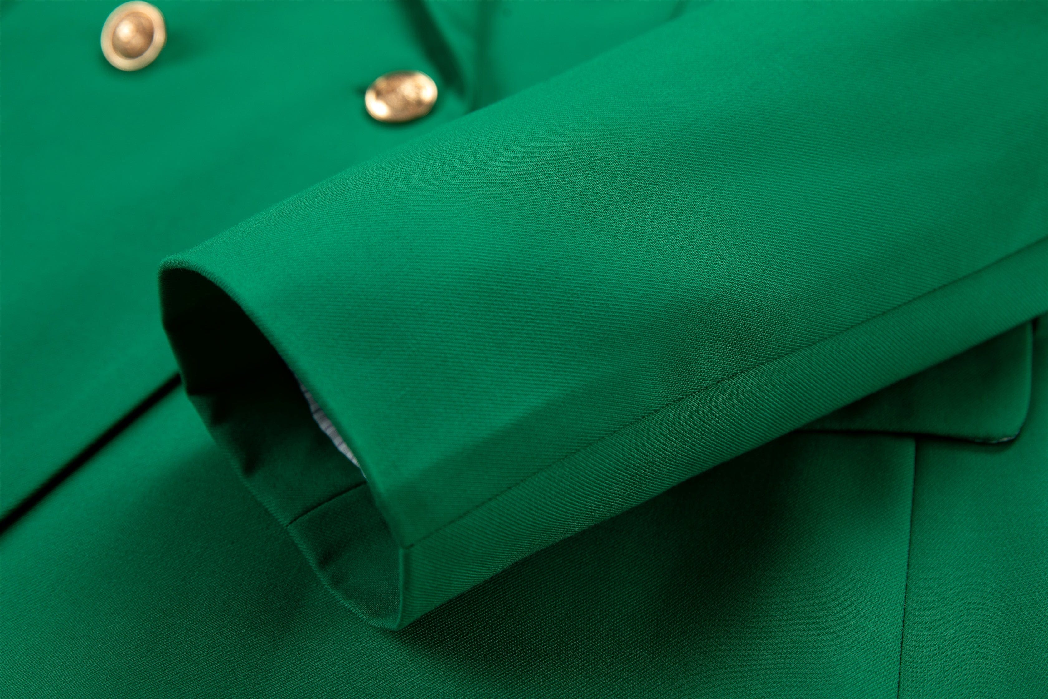 aesido 2 Piece Notch Lapel Fashion Men's Suit(Blazer+Pants)