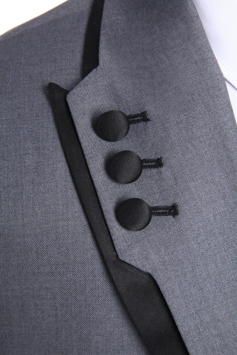 aesido 3 Piece Business Casual Shawl Lapel Men;s Suit (Blazer+Vest+Pants)