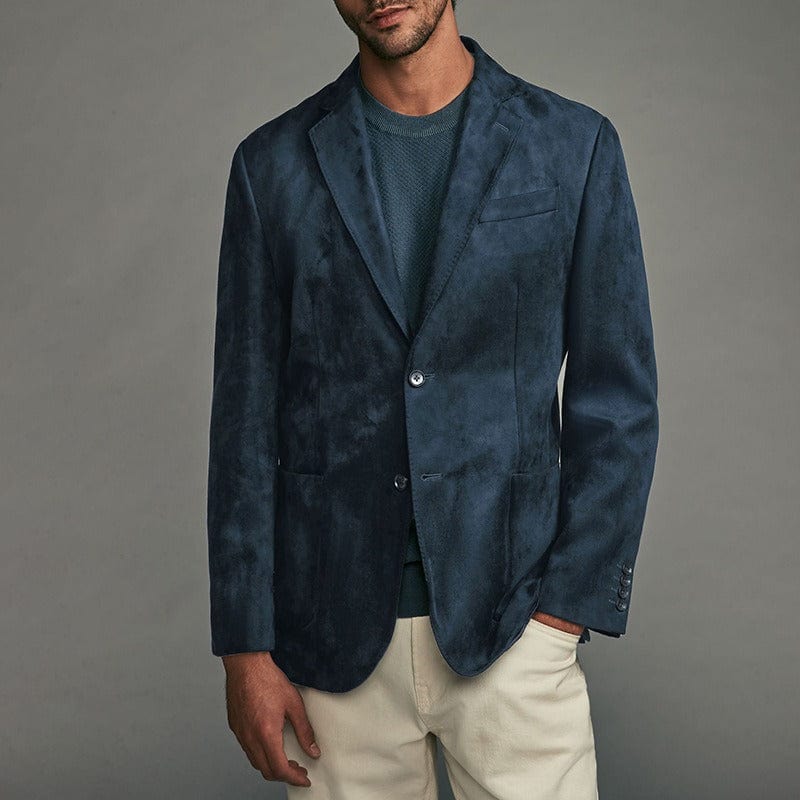 aesido Aesido Men’s Slim Fit Casual Blazer – Single-Breasted Turn-Down Collar