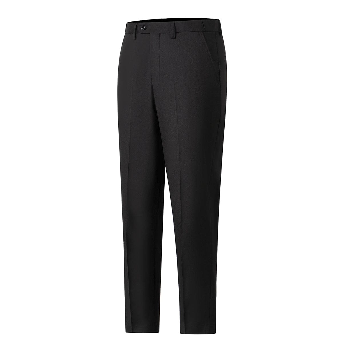 aesido Black 3 Piece Single Button Satin Collar Men Suit (Blazer+Vest+Pants)