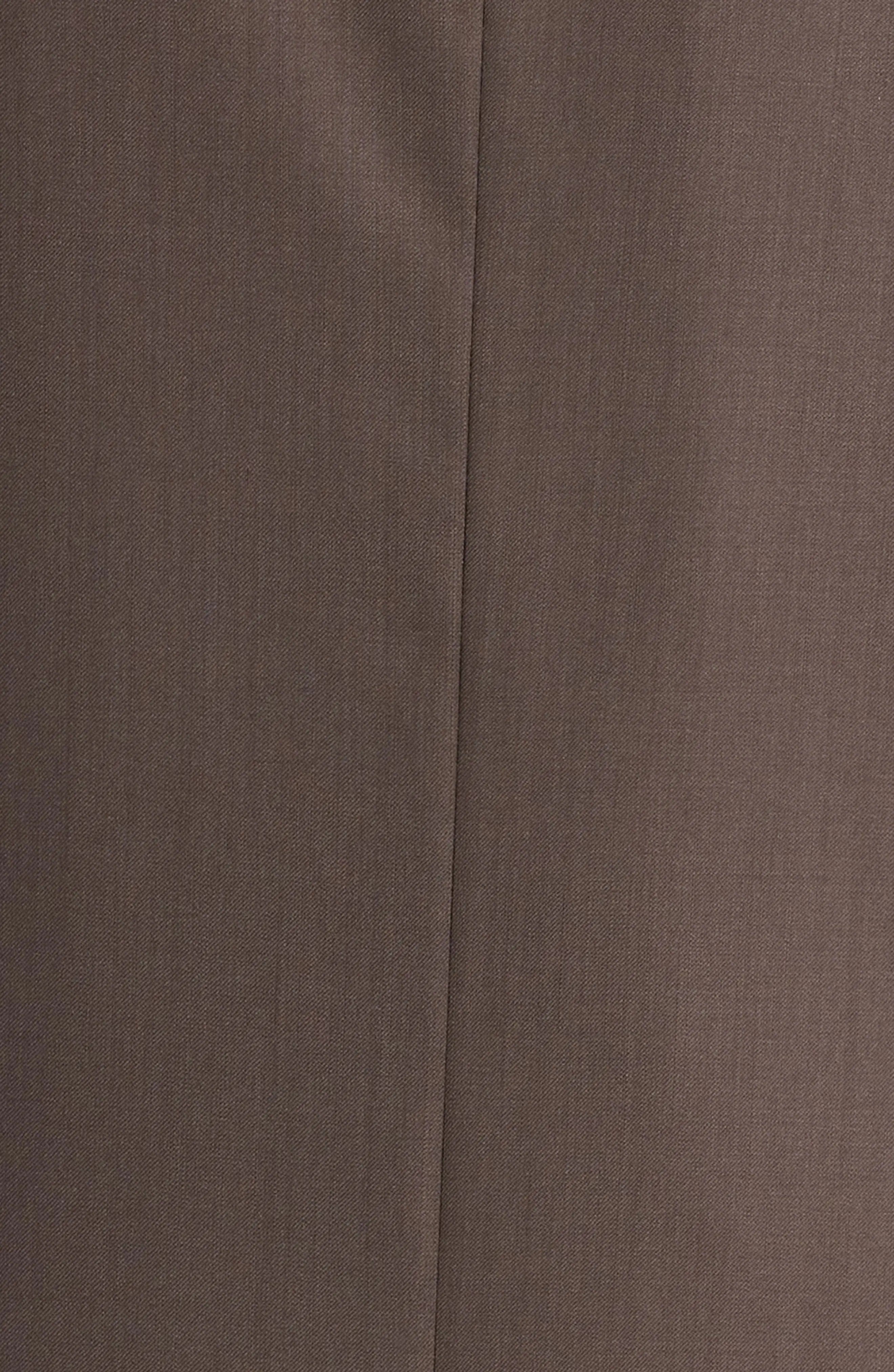 aesido Brown 2 Piece Double Button Casual Slim Men Suit (Blazer+Pants)