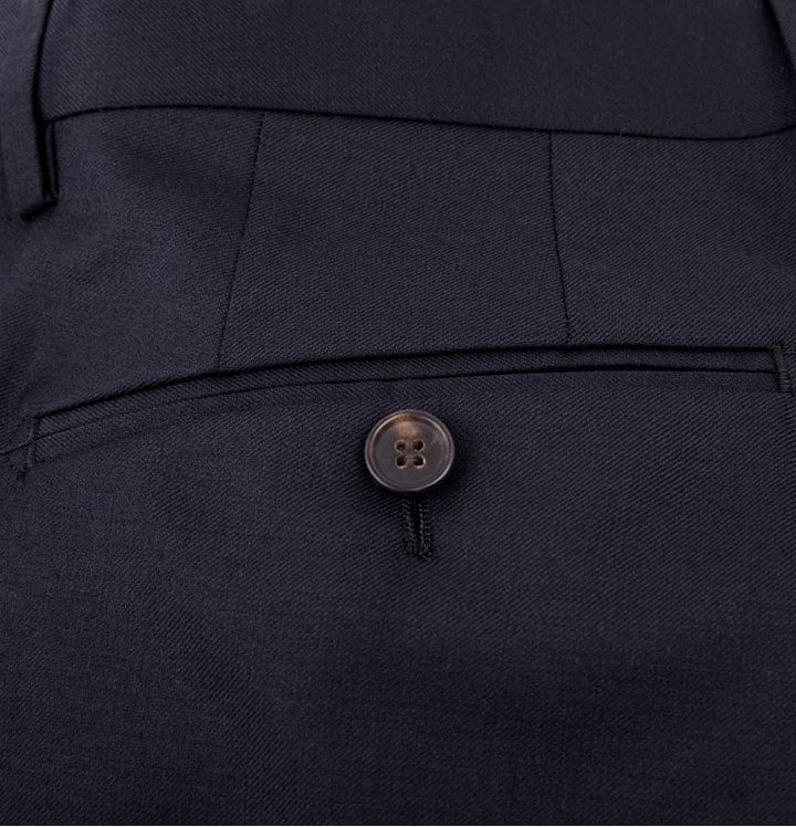 aesido Grey 2 Piece Notch Lapel Double Button Business Casual Silm Fit Men Suit