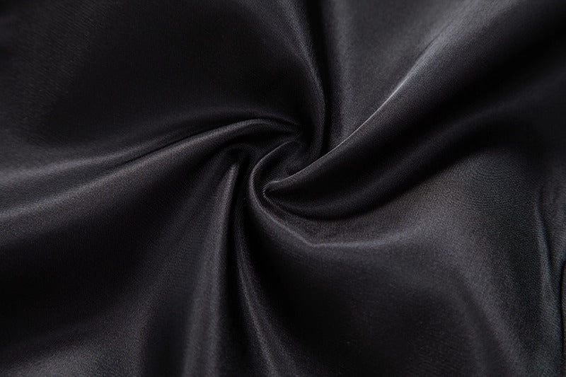 aesido Grey Herringbone Men’s Vest with Satin Back