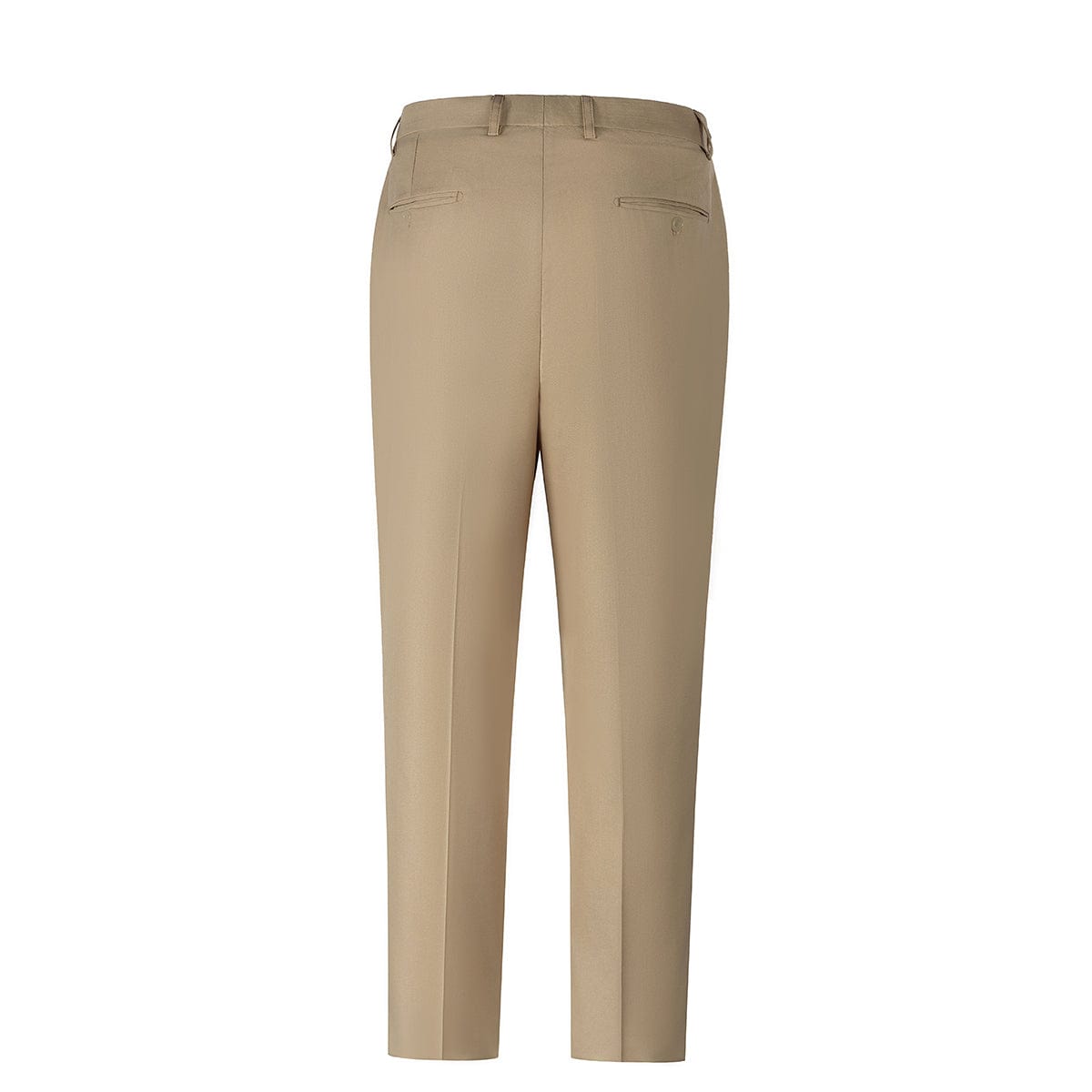 aesido Men's 3 Piece Contrast Suit White Blazer With Champagne Notch Lapel Tuxedo