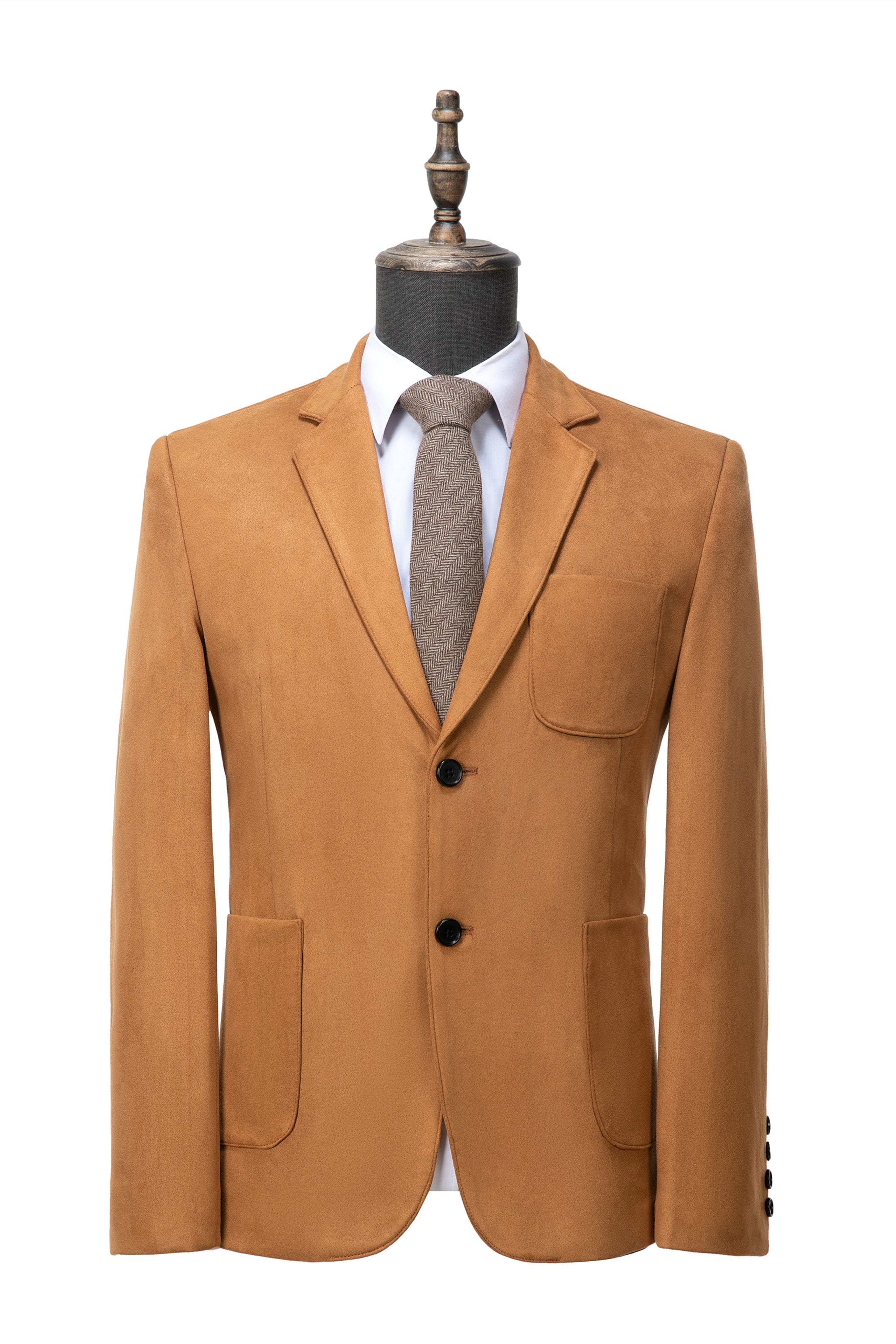 YOUTHUP Heren geruite blazer 2 knopen casual zakelijk slim fit pak YOUTHUP Heren geruite blazer 2 knopen casual zakelijk slim fit pak