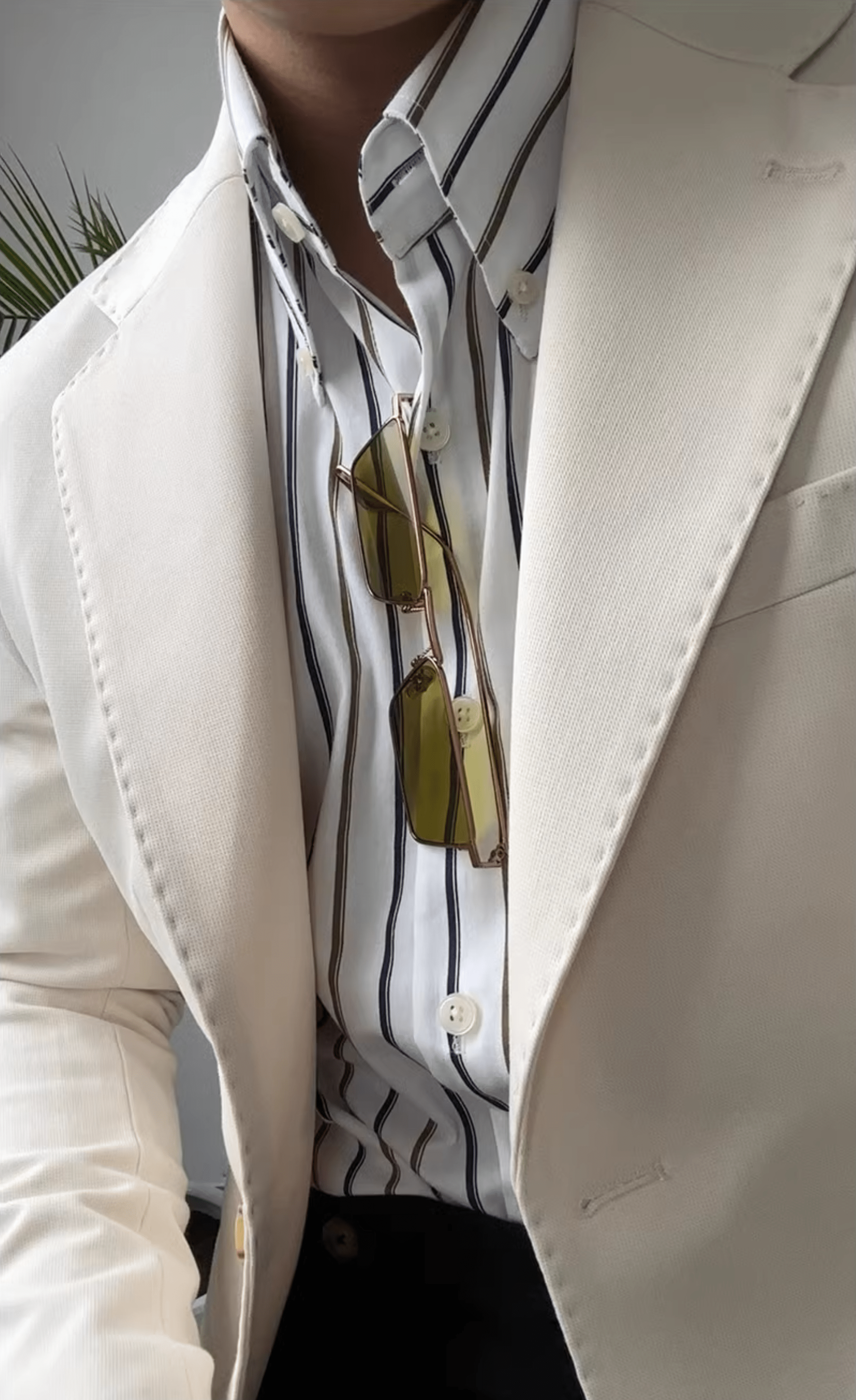 aesido Men's Single Breasted Fashionable Versatile Casual Business Slim Blazer