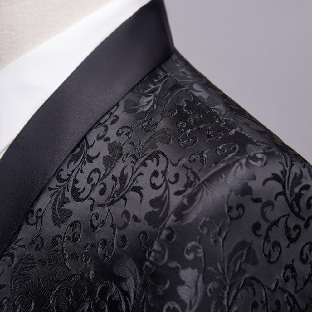 aesido Men's Suit 2Pieces Single Buttons Shawl Lapel Blazer (Blazer+Pants)