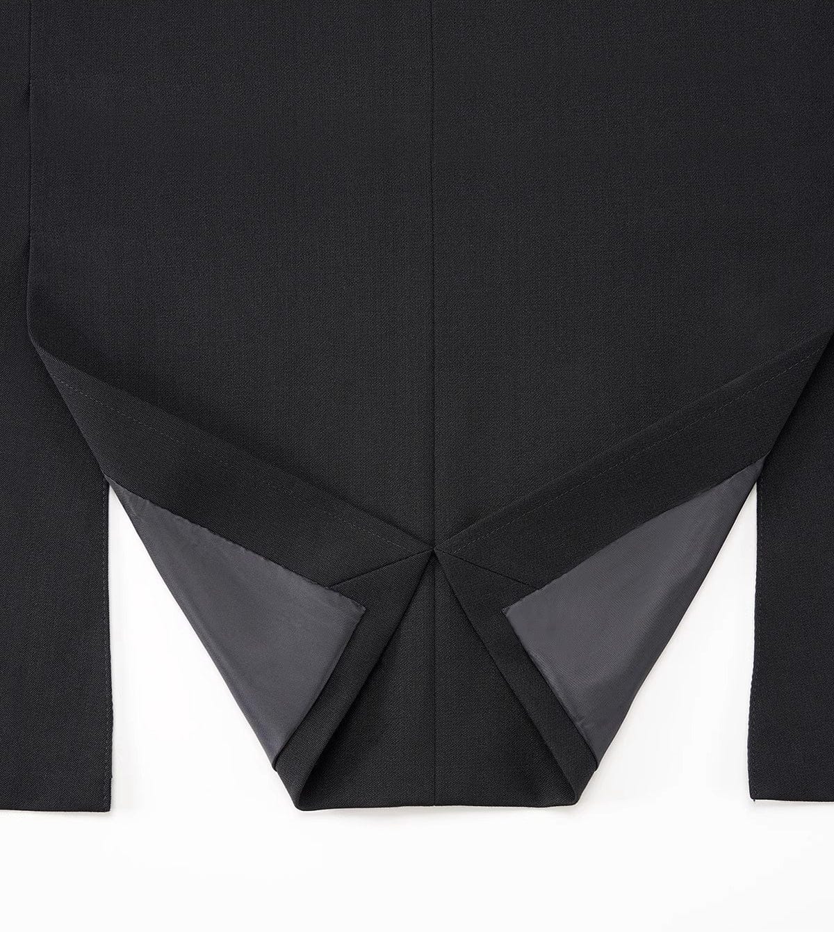 aesido Mens Black Tuxedo Two Piece Slim Fit Suit for Wedding Prom Formal Events