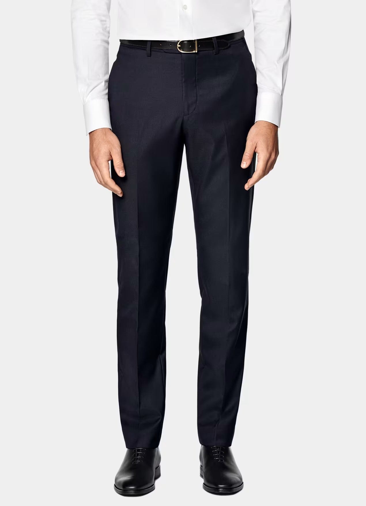 aesido Navy 2 Piece Double Button Business Slim Fit Men Suit (Blazer+Pants)