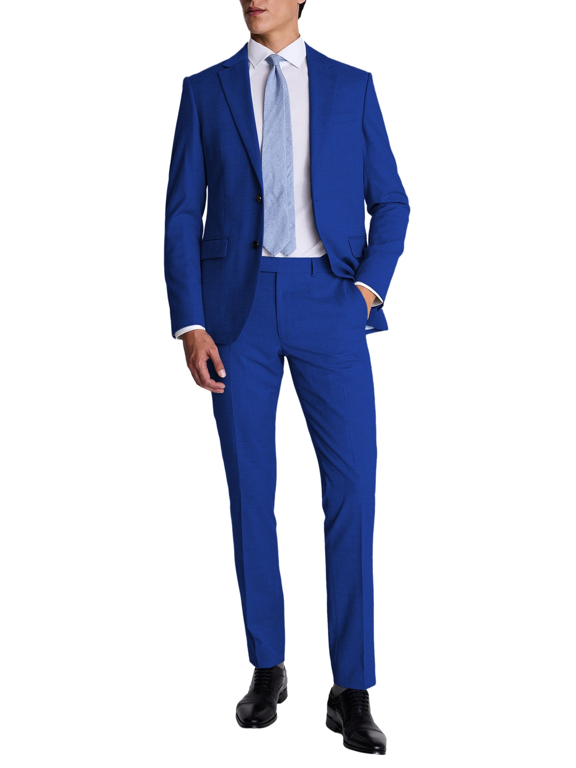 aesido Slive Men’s Two-Piece Suit Set – Blazer & Pants