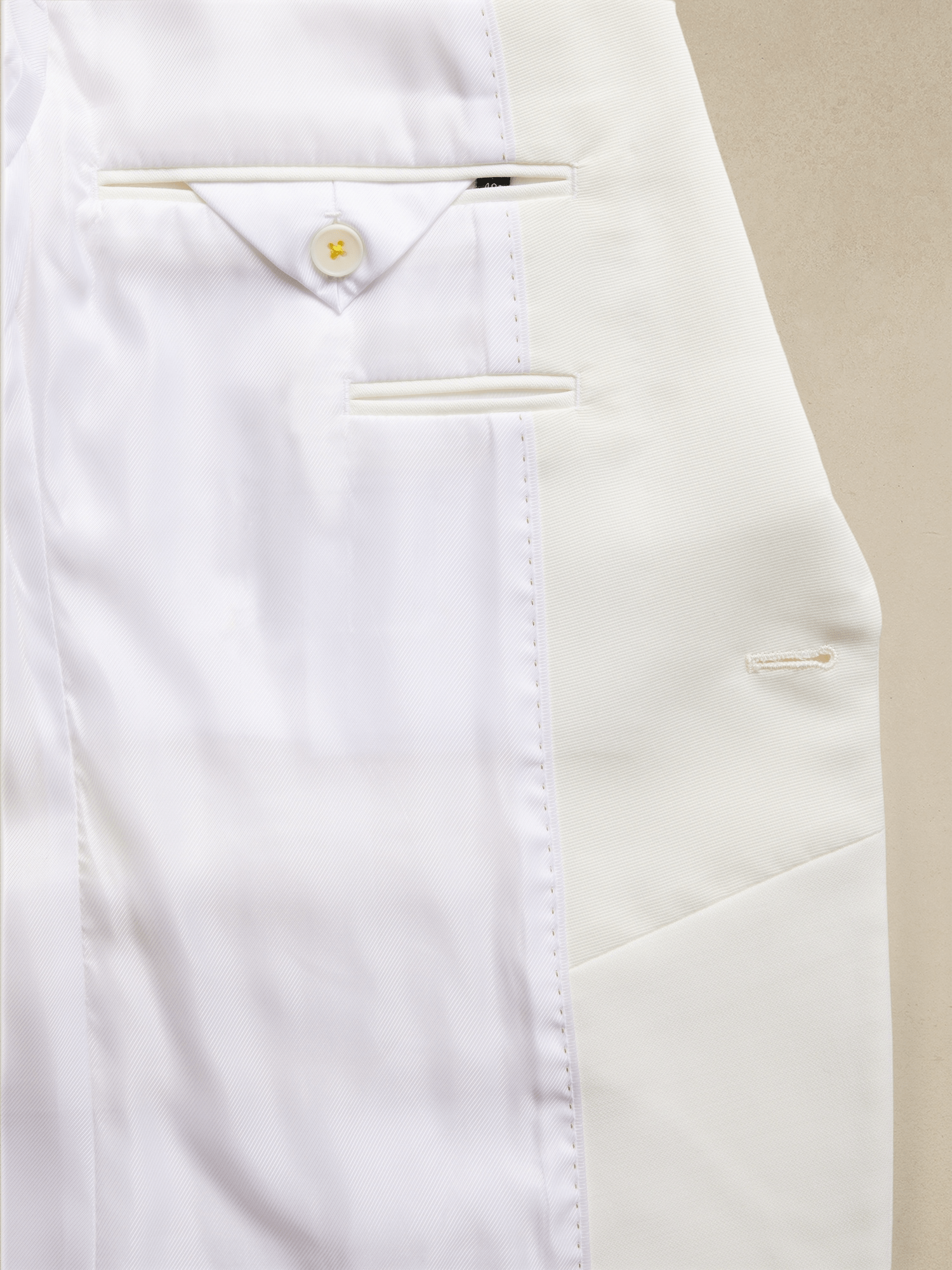 aesido White 2 Piece Single Button Business Slim Fit Men's Suit Groom Wedding Dress