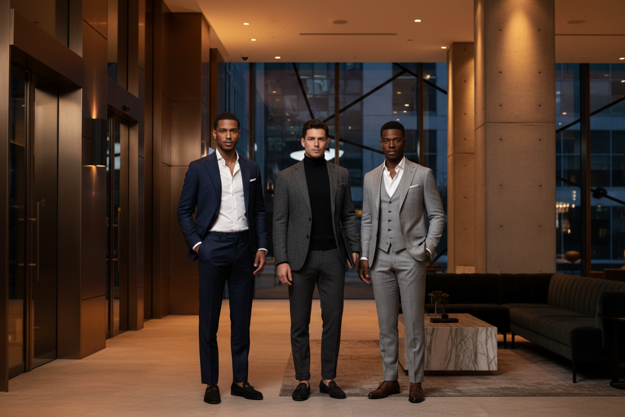 The Ultimate Guide to Men's Business Casual Suits