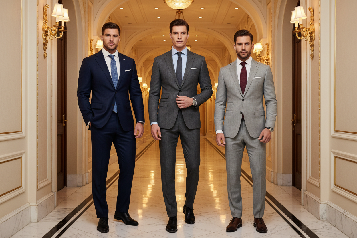 The Complete Men's Suit Fit Guide: Slim, Regular & Modern Fit Explained
