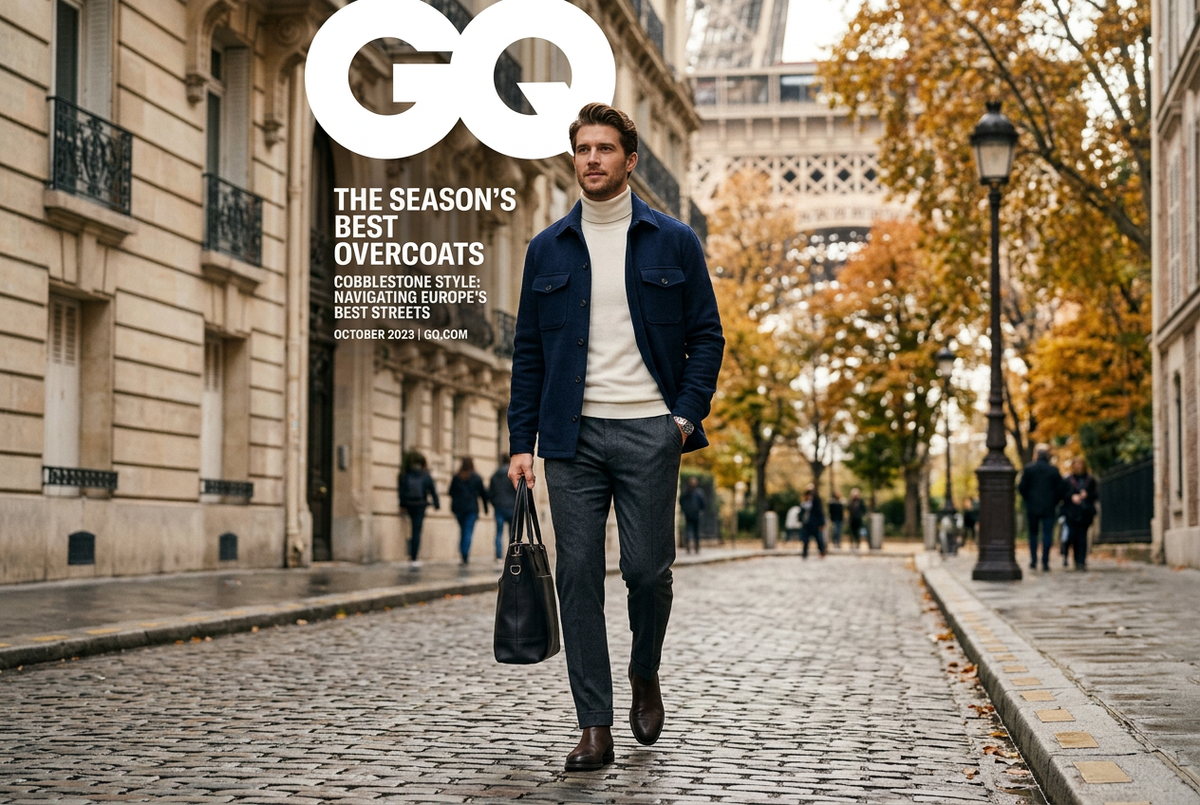 Men's Tailored Overshirt and Shirt Jacket Styling Guide
