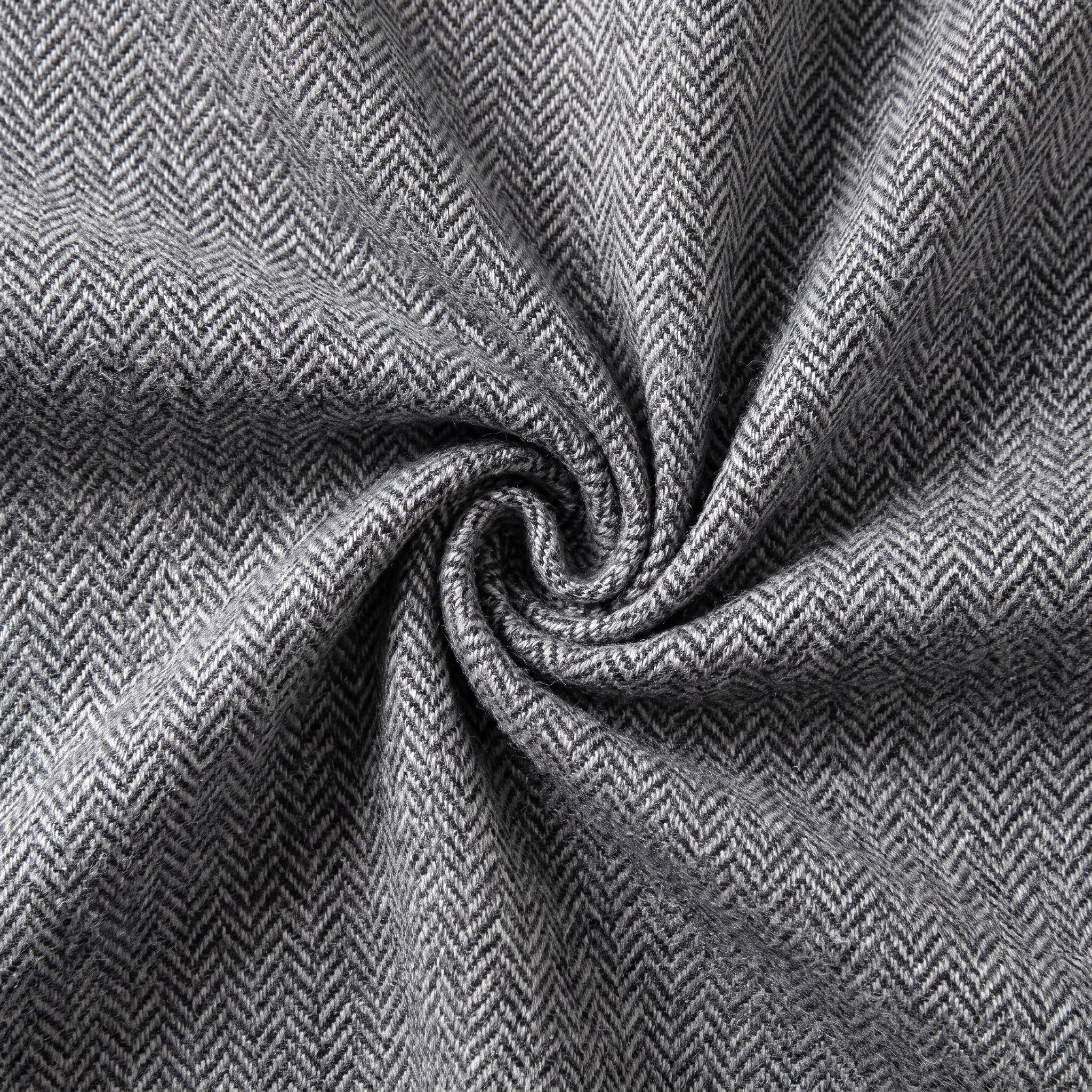 Aesido Business Men's Herringbone Notch Lapel Waistcoat