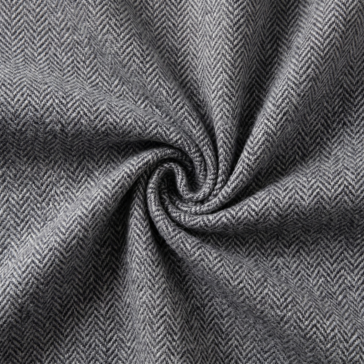 Aesido Men's Single Breasted V Neck Herringbone Waistcoat