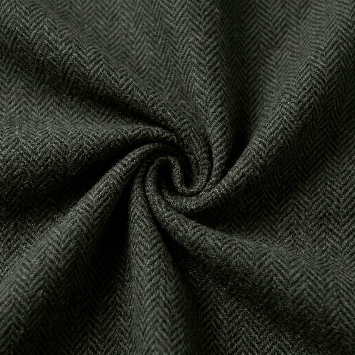 Aesido Men’s 3 Pieces Herringbone Tweed Notch Lapel Gent Suit (Blazer+Vest+Pants)