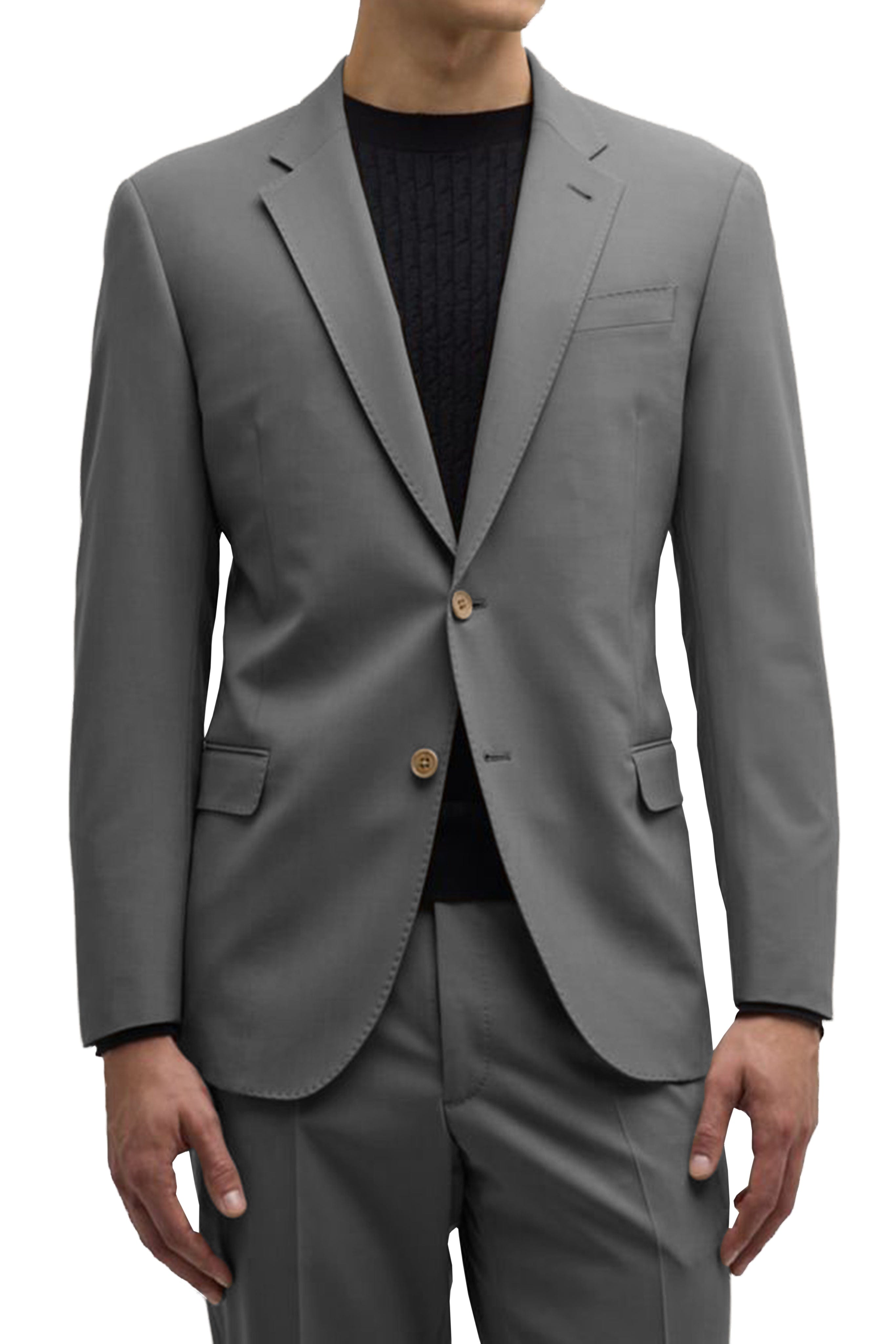 aesido 2 Piece Business Casual Men's Suit For Wedding (Blazer+Pants)