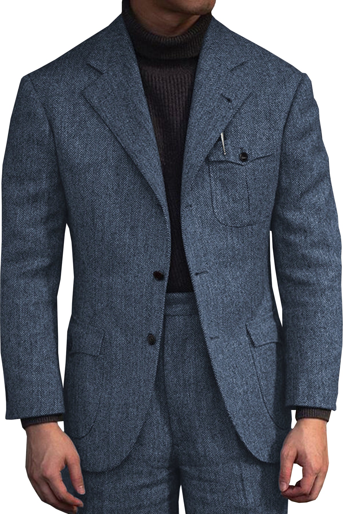 Vested 3 Piece - Three buttons - Mens Suit White Notch Lapel Single Breasted White main image 0