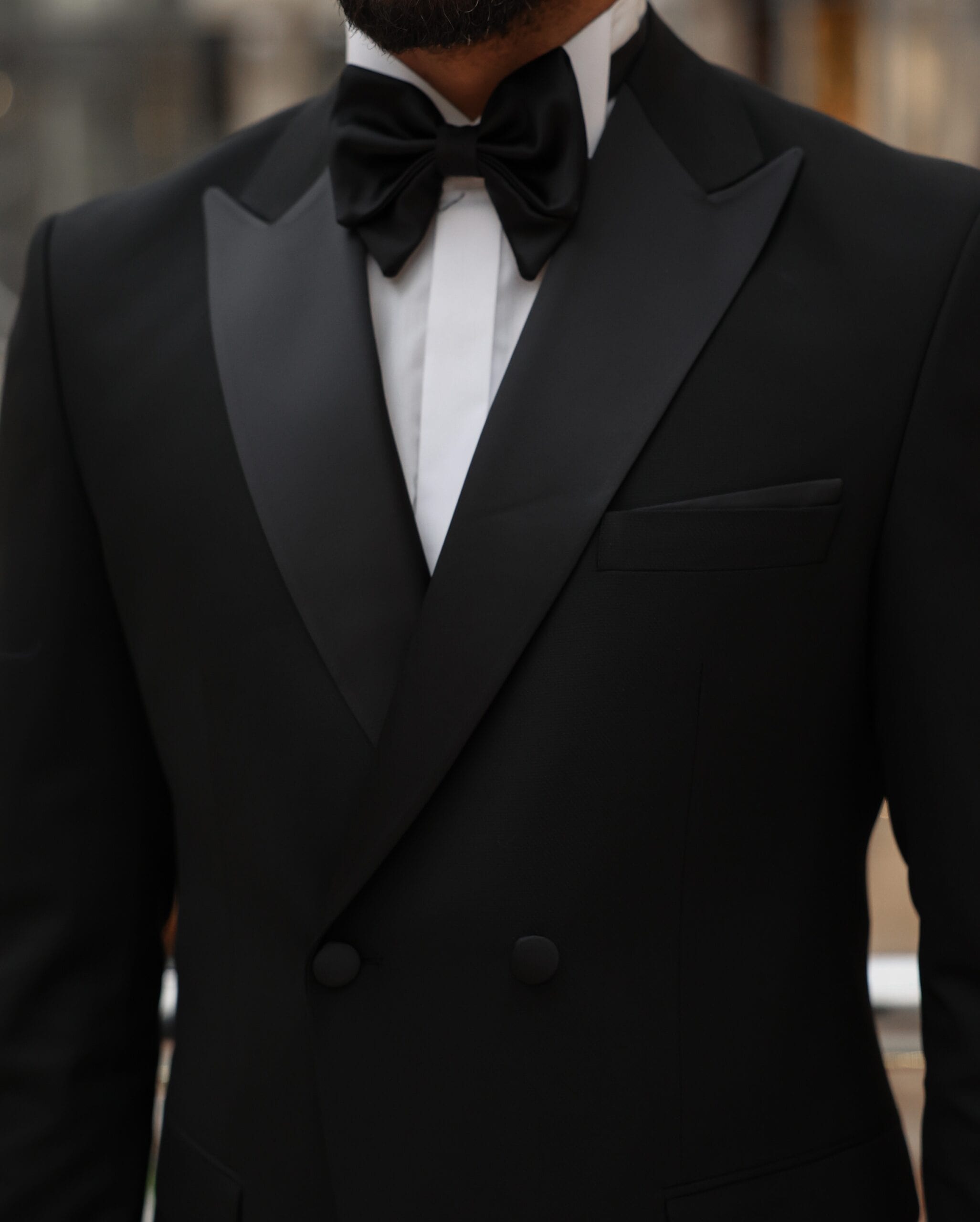 aesido 2 Pieces Business Peak Lapel Men's Suit For Wedding (Blazer+Pants）