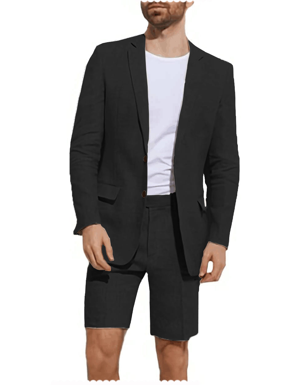 aesido 2 Pieces Casual Mens Suit (Blazer+Pants)