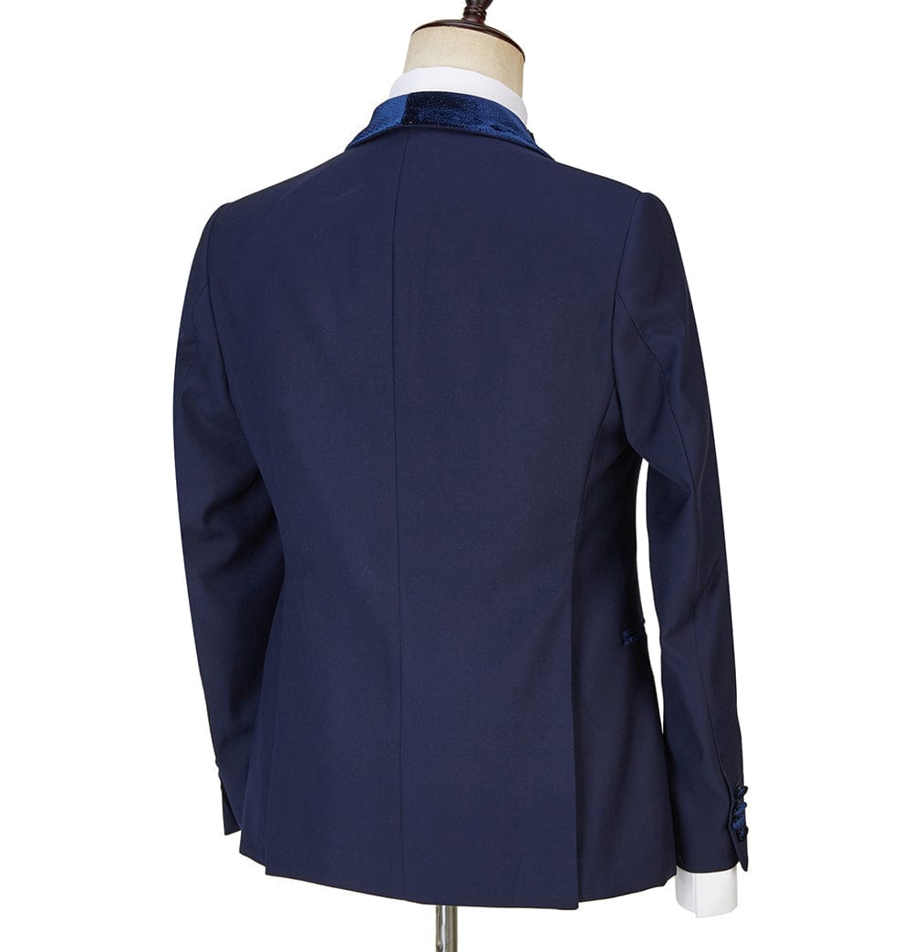 aesido 3 Pieces Mens Flat Suit Dress (Blazer+Vest+Pants)