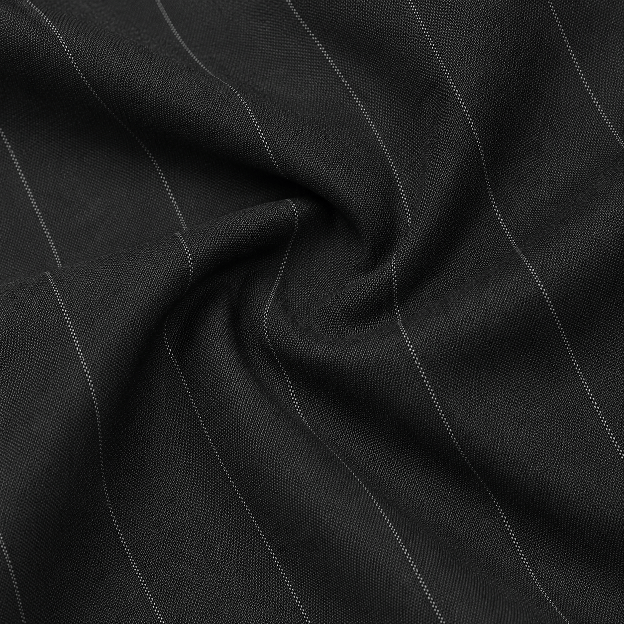 Aesido Aesido 2 Piece Double Button Notch Lapel Multi Pocket Striped Men's Suit (Blazer+Pants)