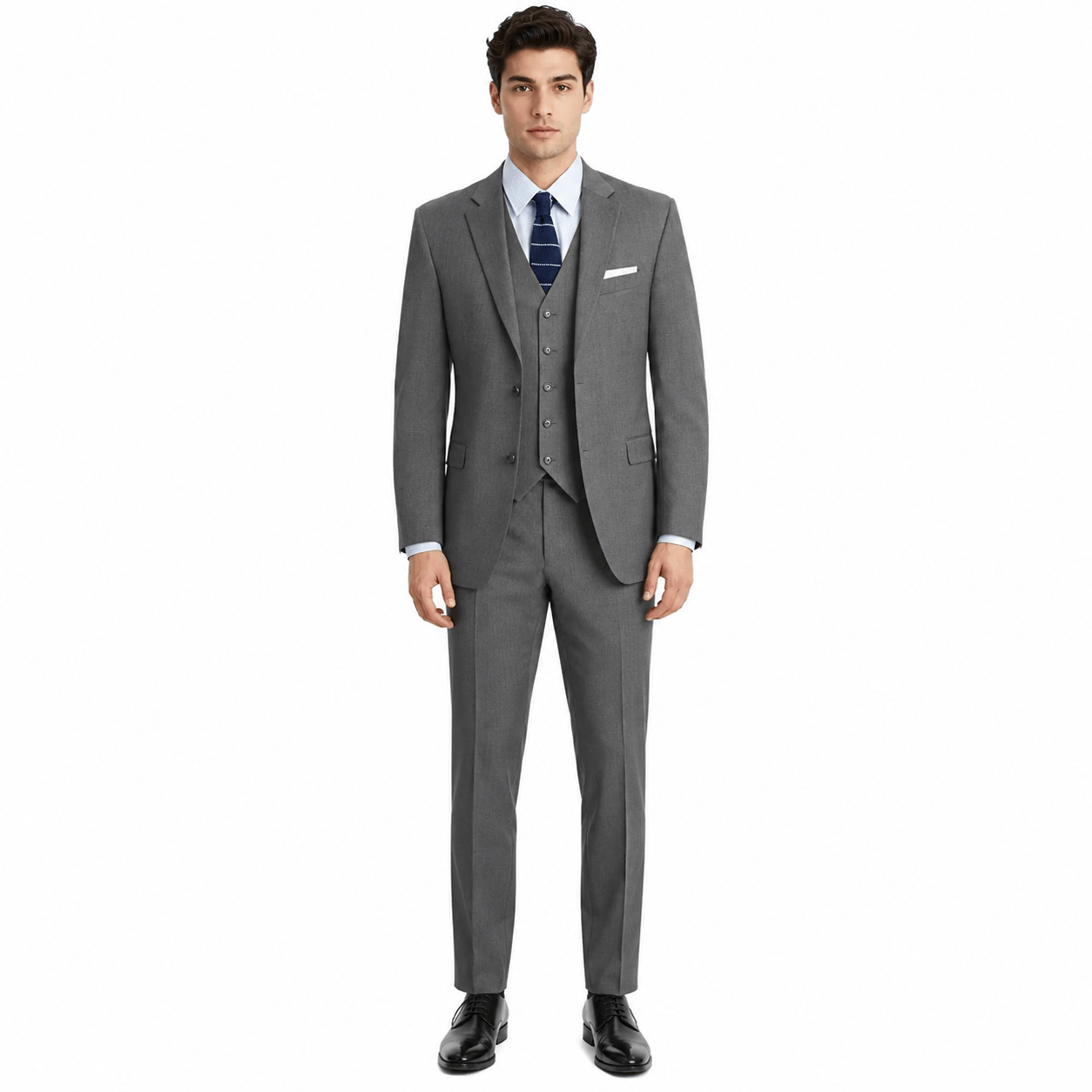 Aesido Aesido 3 Piece Single Breasted Men's Wedding Suit