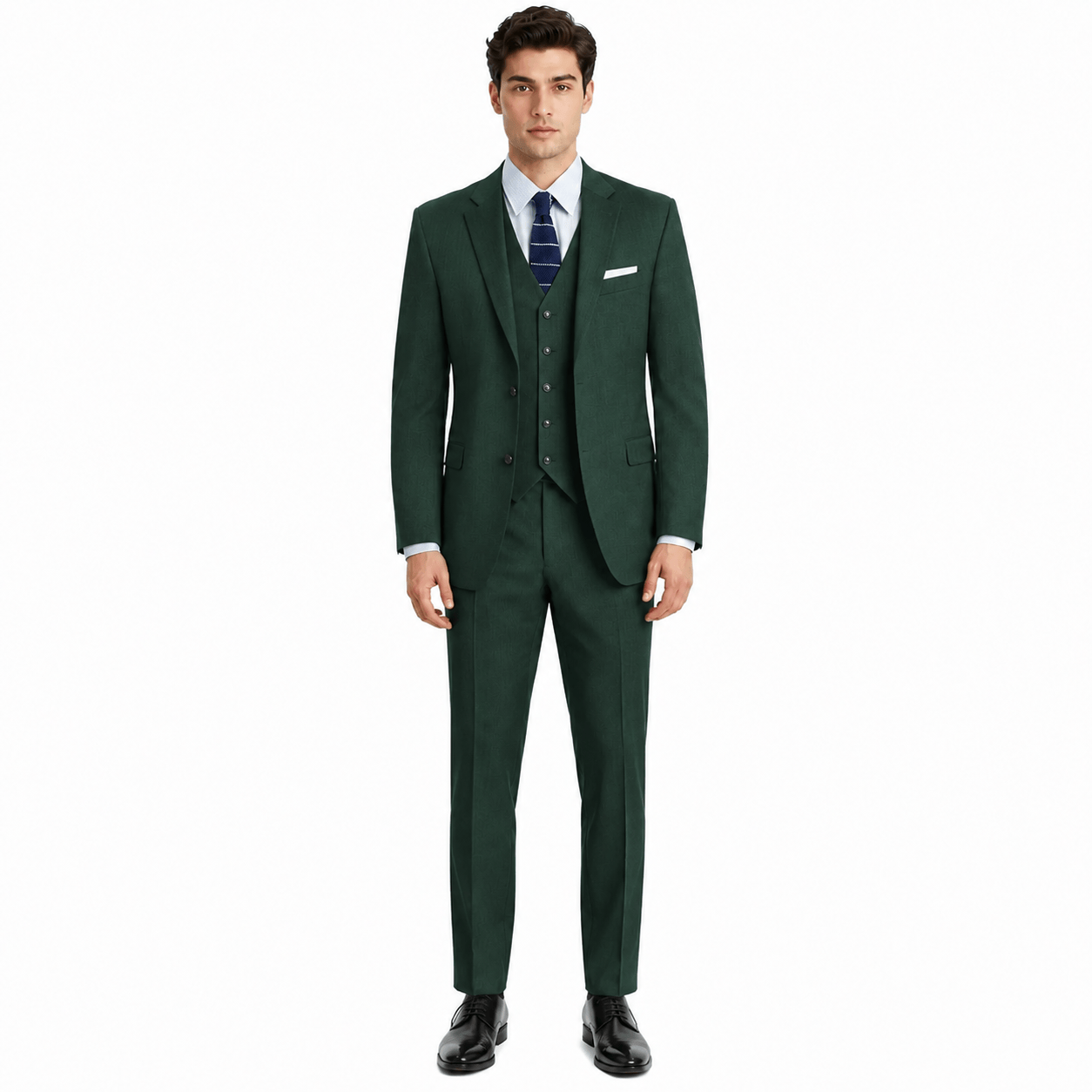 Aesido Aesido 3 Piece Single Breasted Men's Wedding Suit