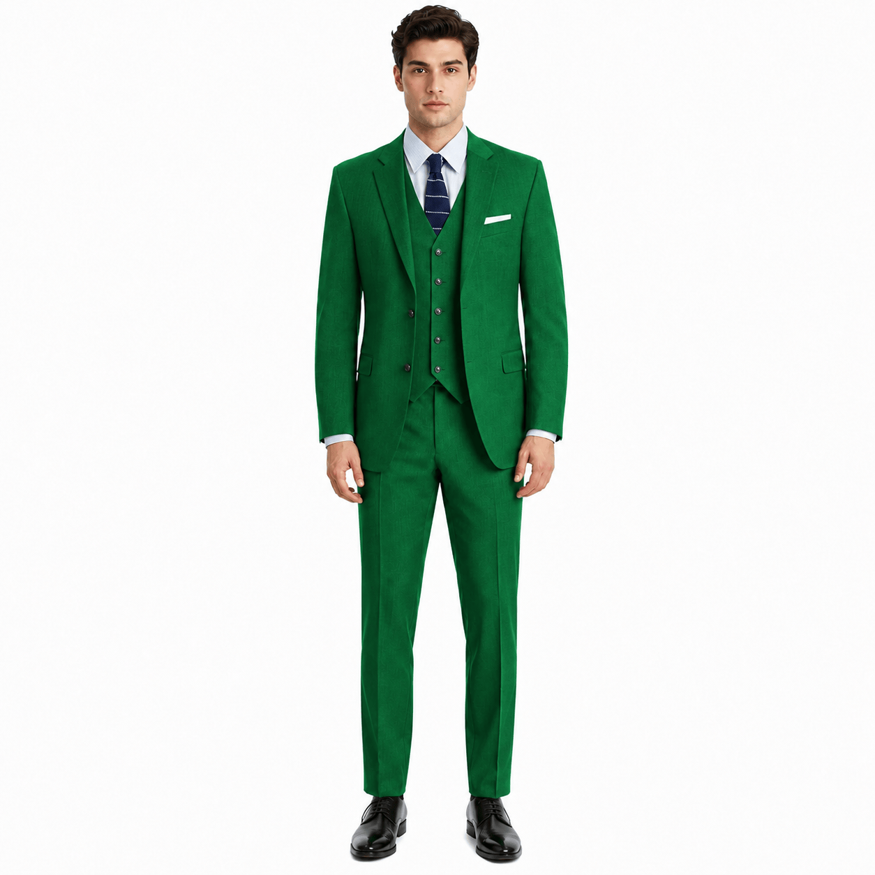 Aesido Aesido 3 Piece Single Breasted Men's Wedding Suit