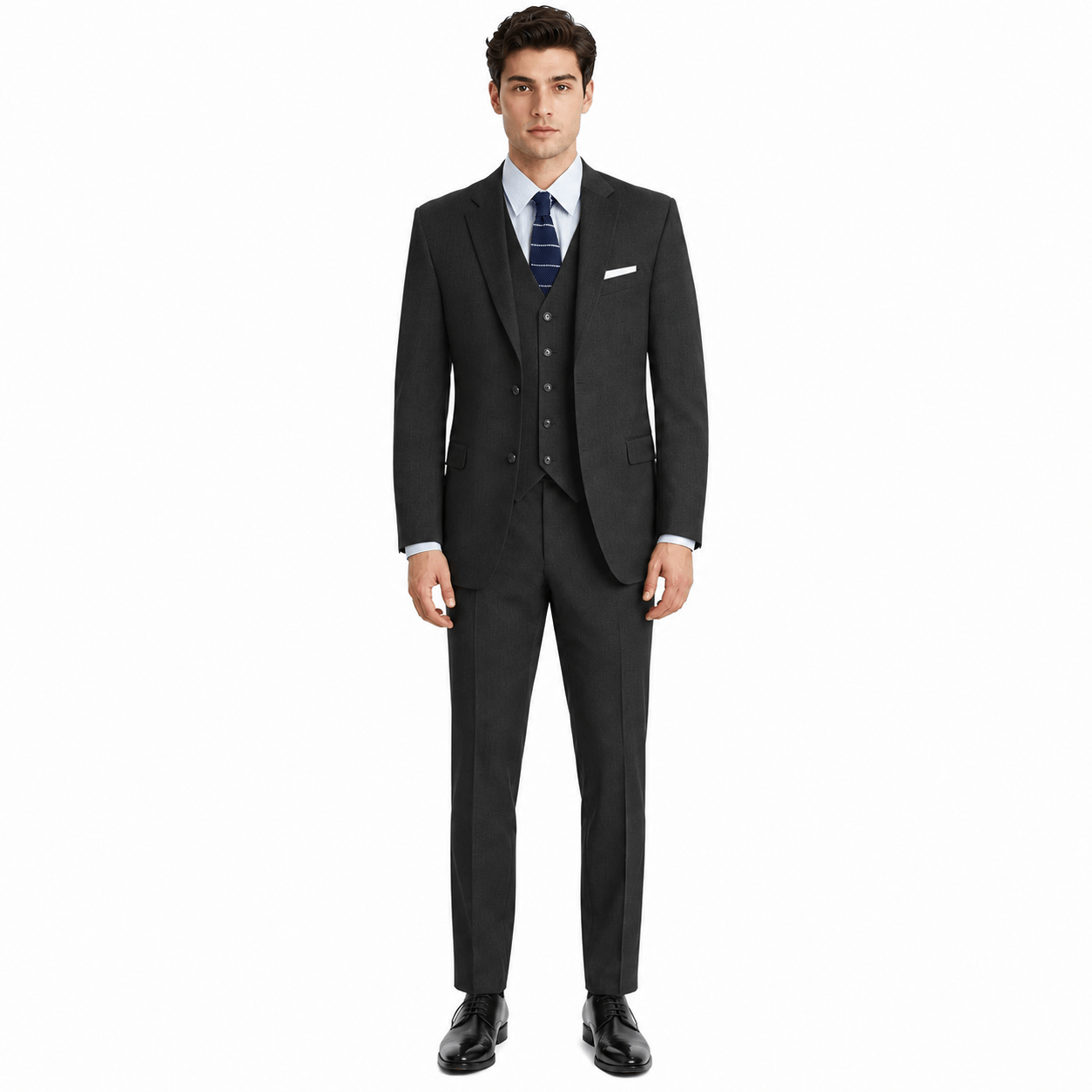 Aesido Aesido 3 Piece Single Breasted Men's Wedding Suit