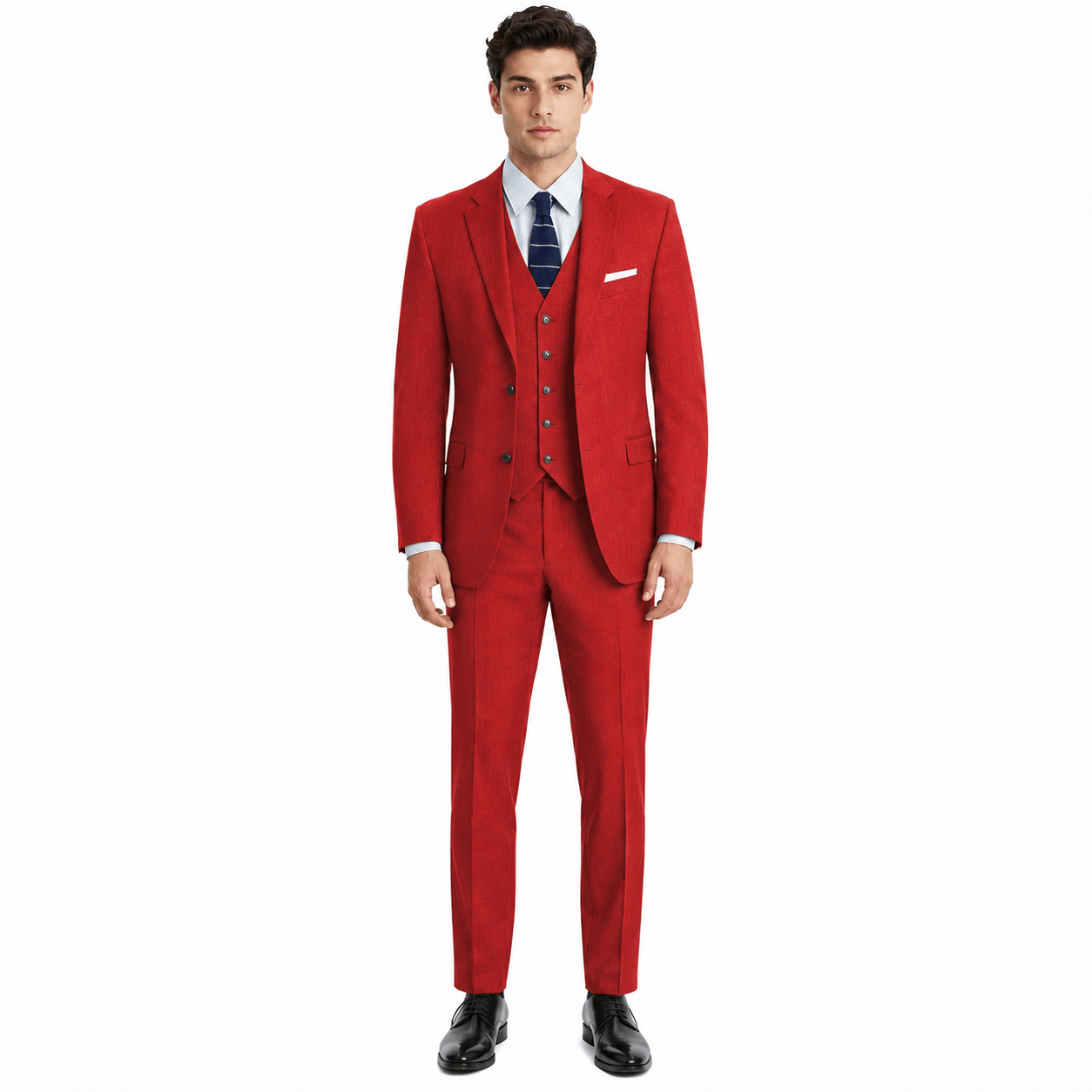 Aesido Aesido 3 Piece Single Breasted Men's Wedding Suit