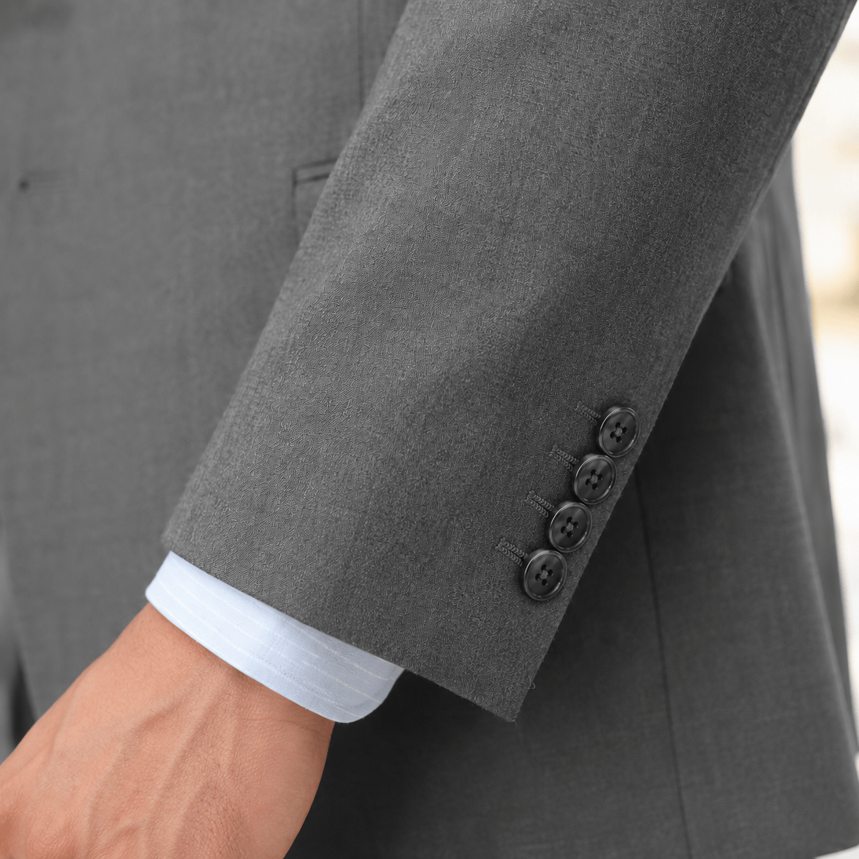 Aesido Aesido 3 Piece Single Breasted Men's Wedding Suit