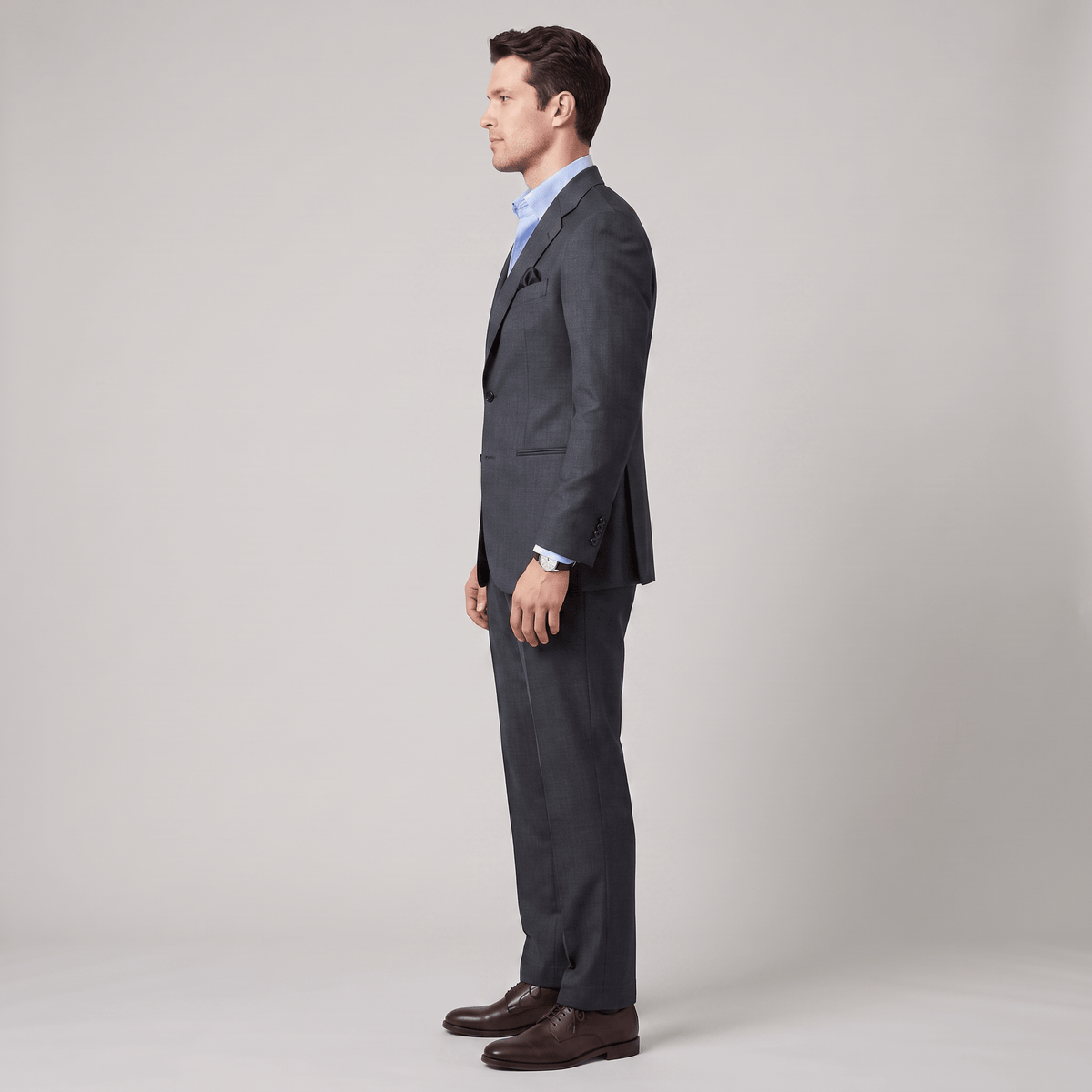 aesido Aesido Business Men's 2 Pieces Notch Lapel Business Casual Men's Suit  (Blazer+Pants)