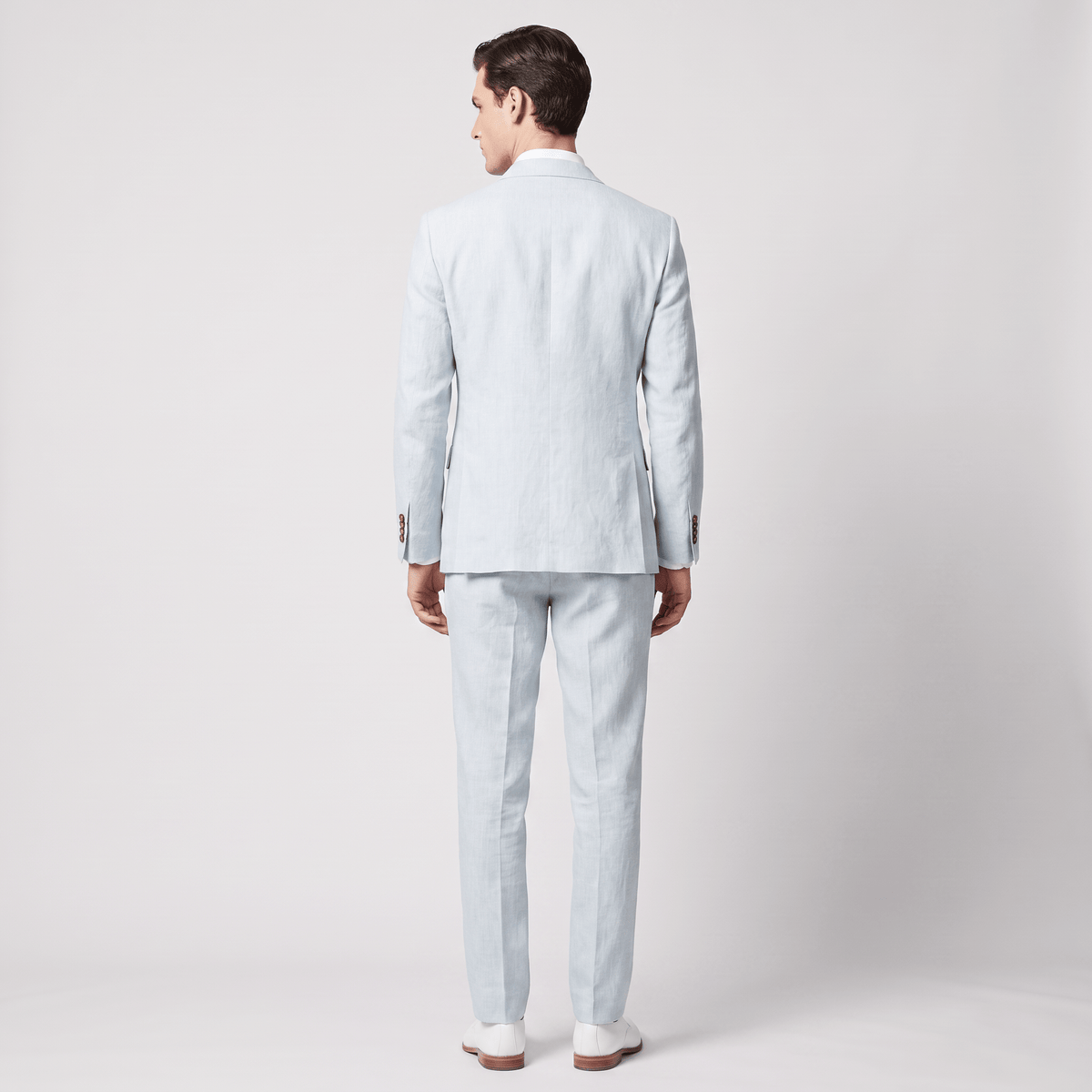 aesido Aesido Men's 2 Pieces Linen Notch Lapel Men’s Suits (Blazer + Pants)