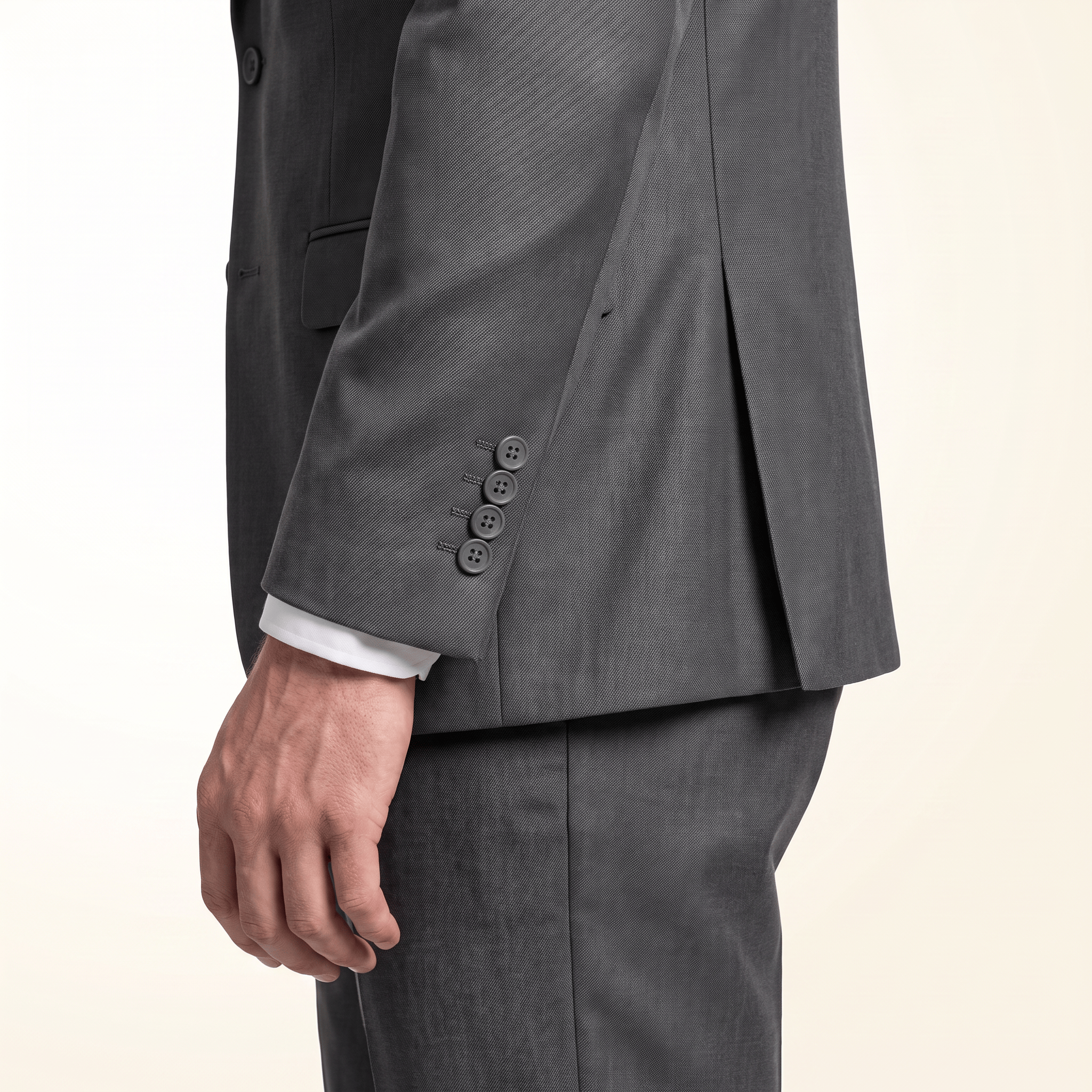 Aesido Aesido Men's Suit 3 Piece Business Casual Jacket For Wedding (Blazer+Vest+Pants)