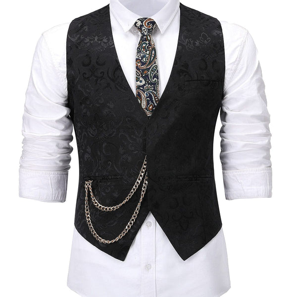 aesido-black-formal-patterned-