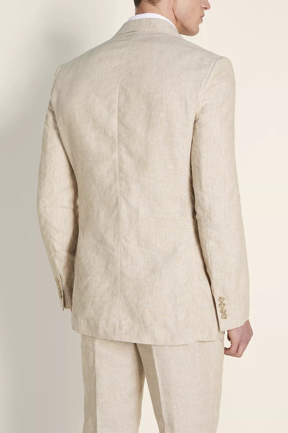 aesido Business Casual 3 Piece Notch Lapel Men's Suit (Blazer+Vest+Pants)