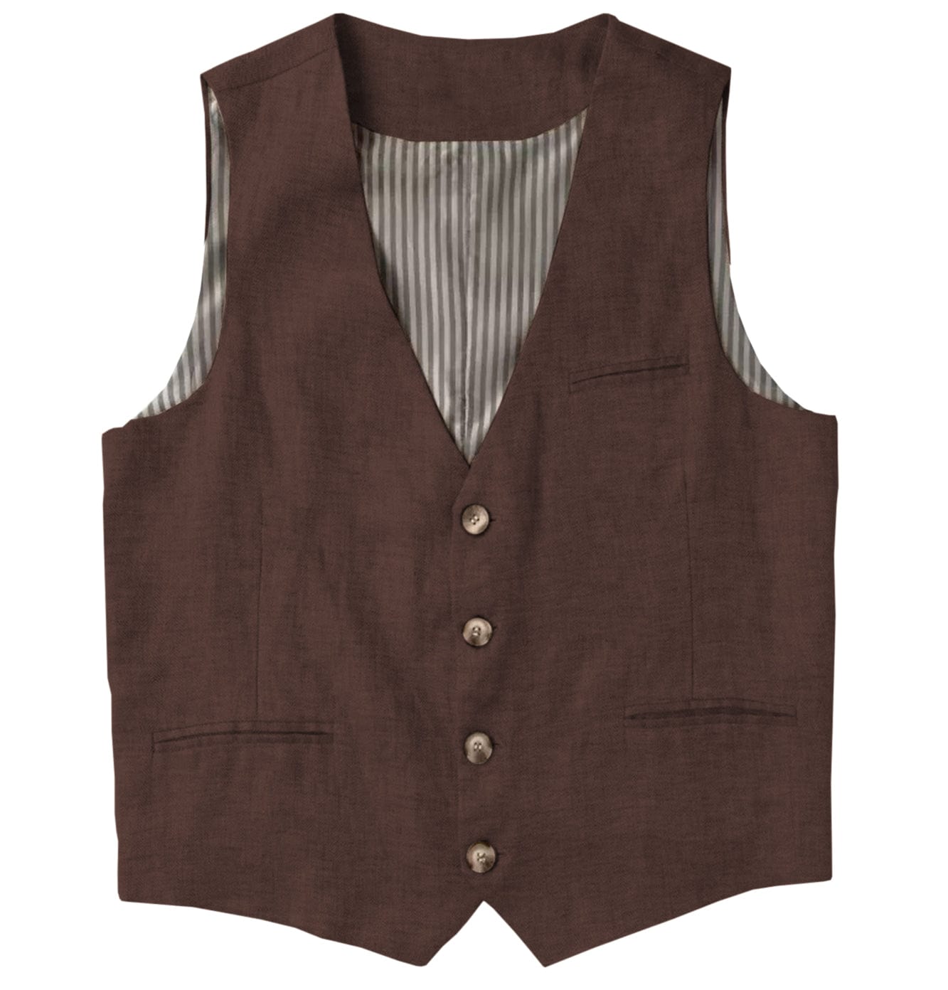 naco　original side button vest brown Amazon.com: SHENHE Women's Plus Size V Neck Button Up Corduroy