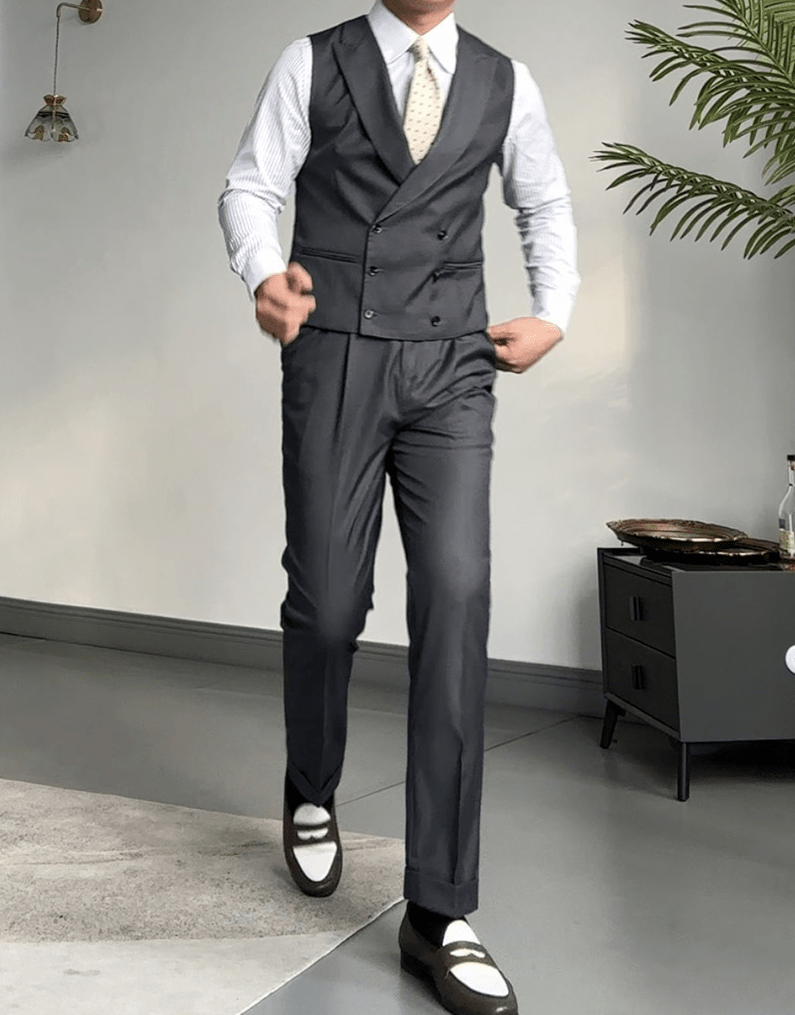 casual dress shirt and vest Business Casual Vests