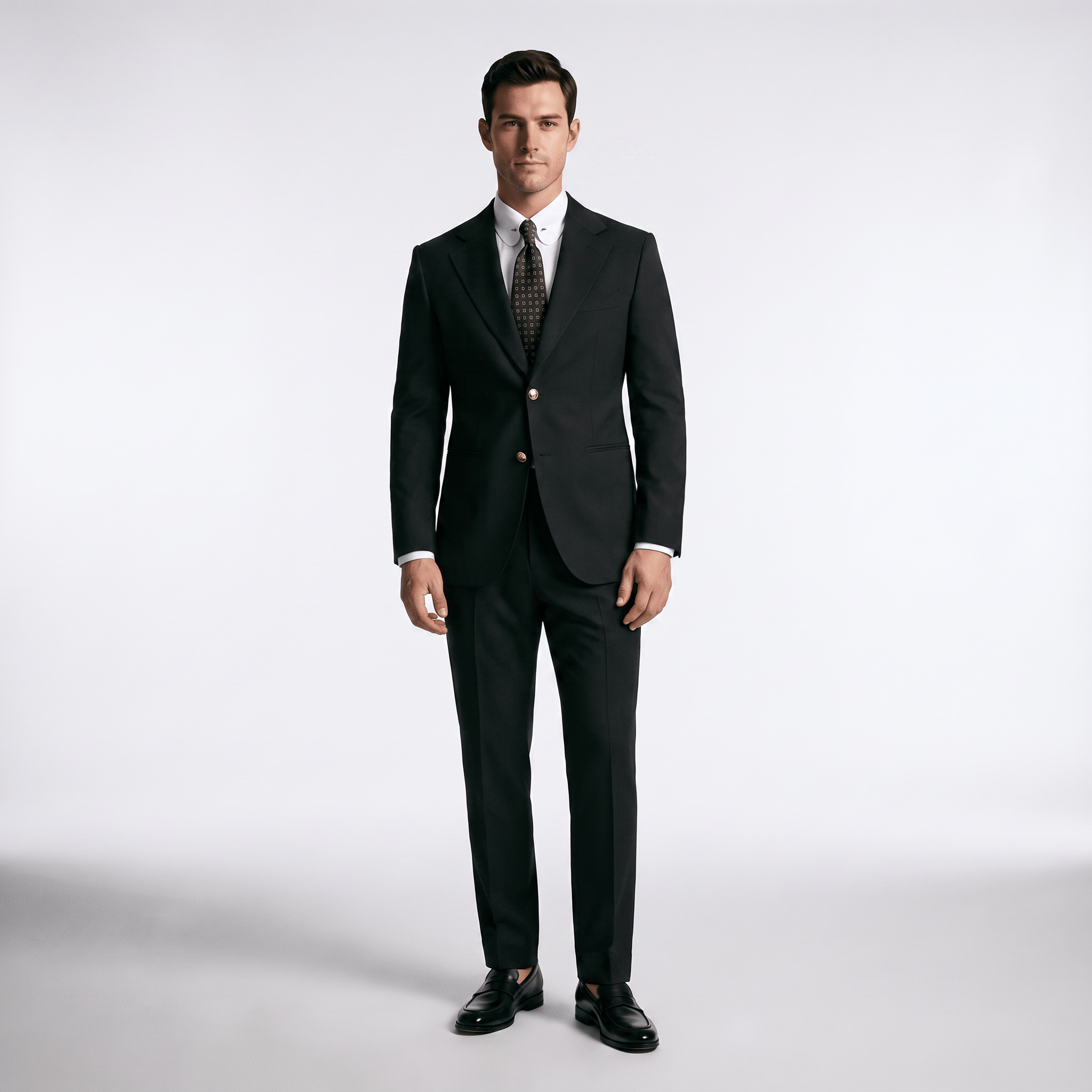 aesido Men’s 2-Piece Suit – Notch Lapel Blazer & Pants
