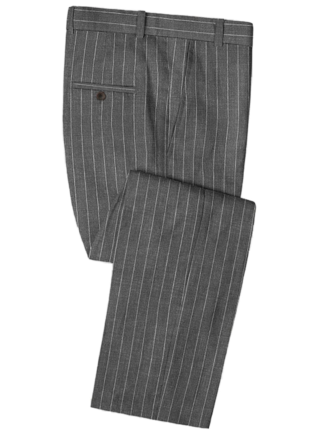 Aesido Men's Business Casual Striped Pants