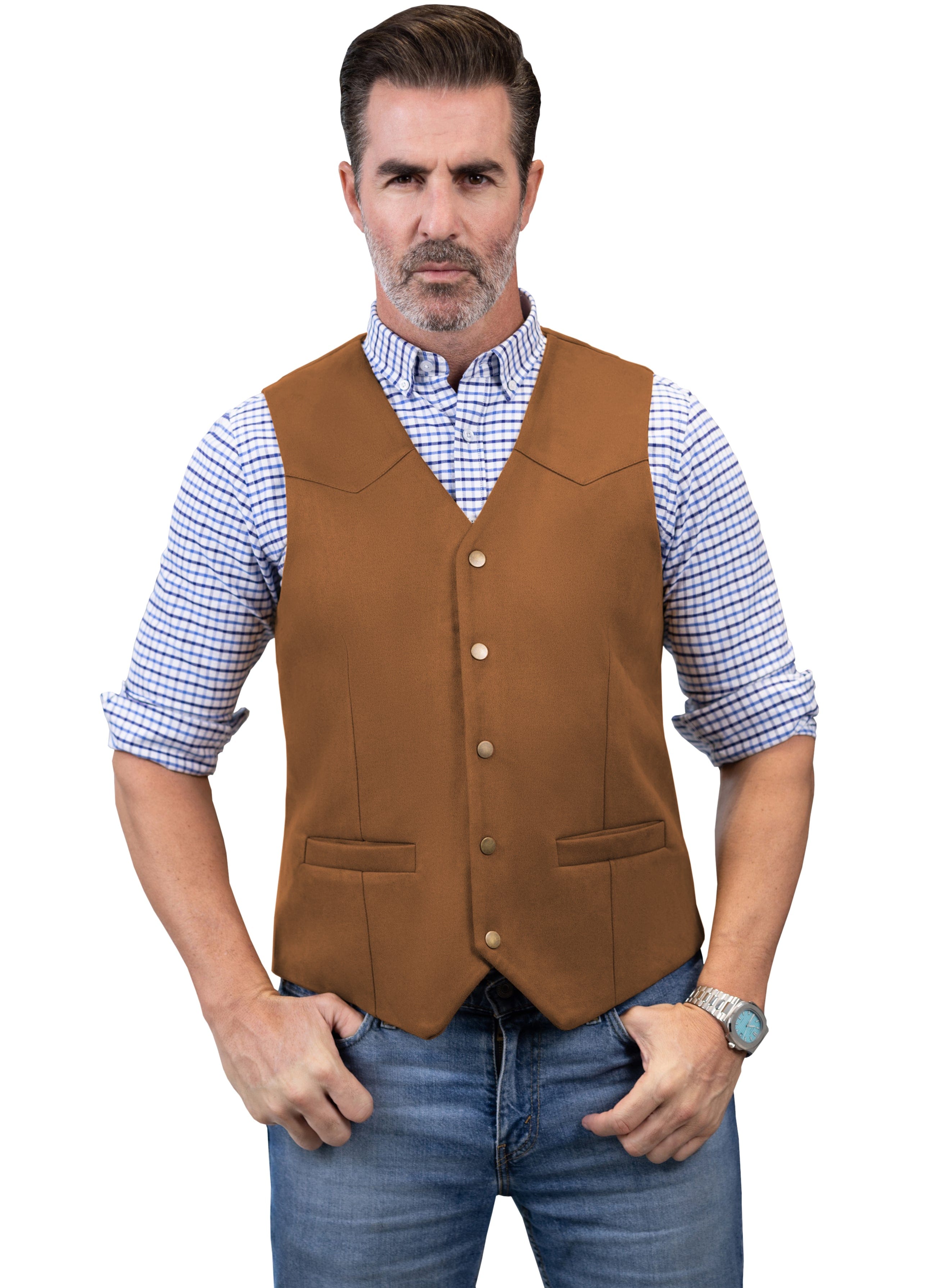 トップス kaval waistcoat WWTVS43_anthracite_0_grande.