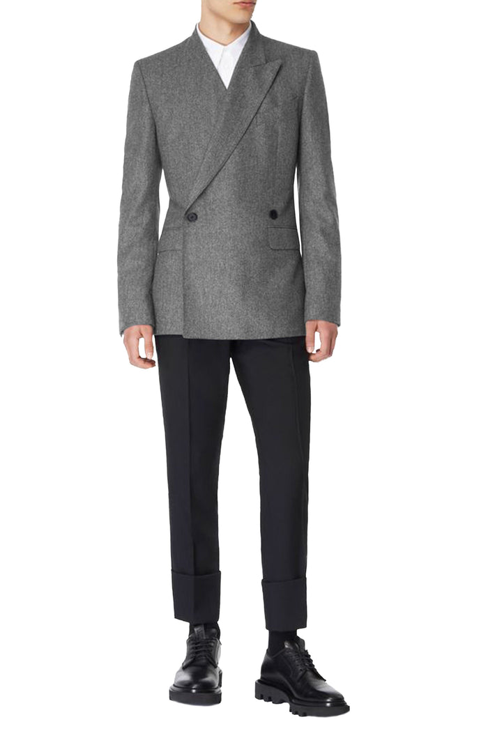 Men's Solid Colored 2 Pieces Single Breasted One Button Peak Lapel Wedding Suits main image 1