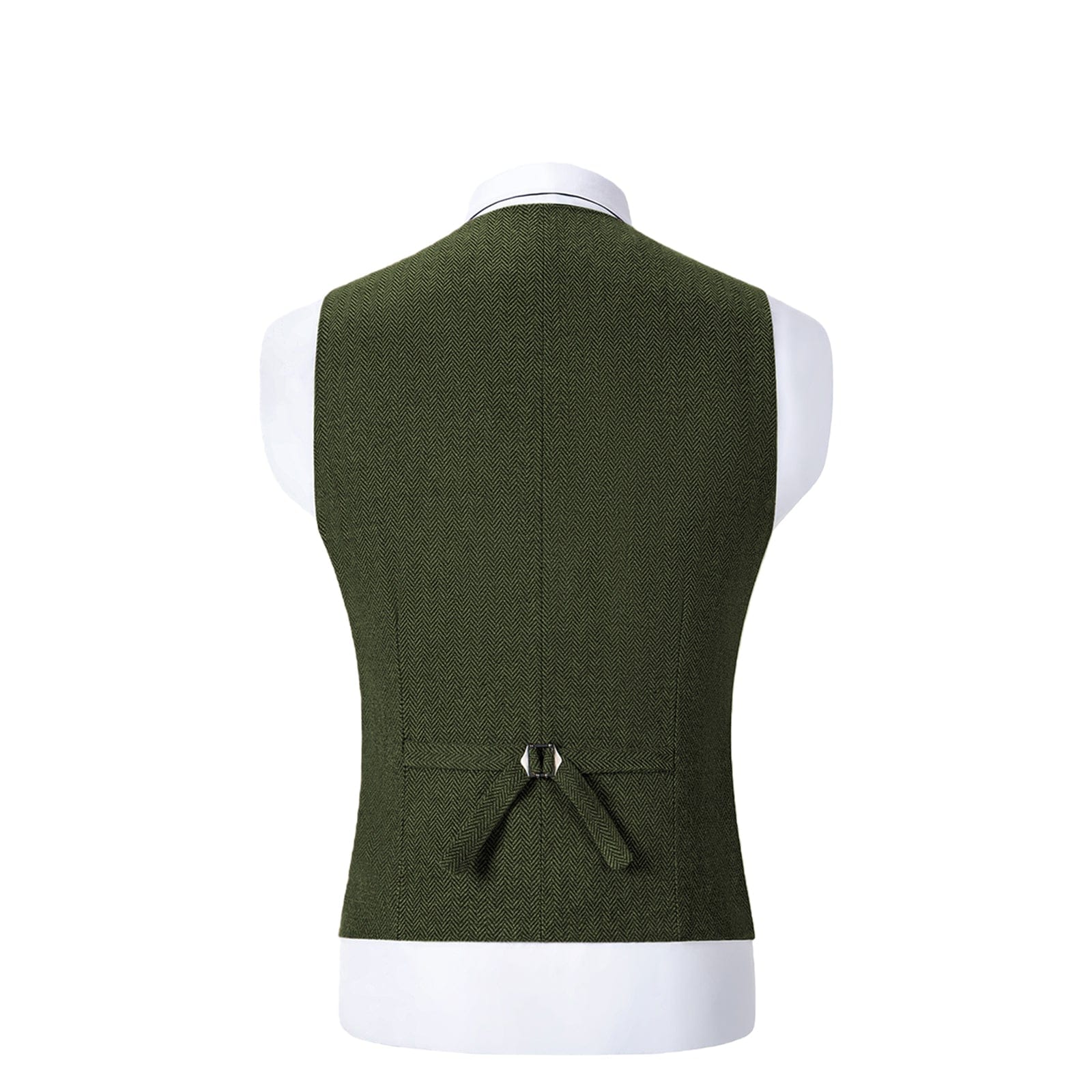 aesido Men’s Heated Herringbone Vest with USB Charging, 3 Heat Levels, and Adjustable Fit