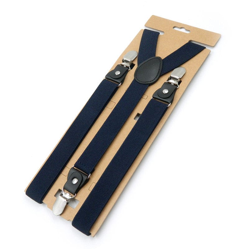 aesido Men's suit trousers elastic suspenders