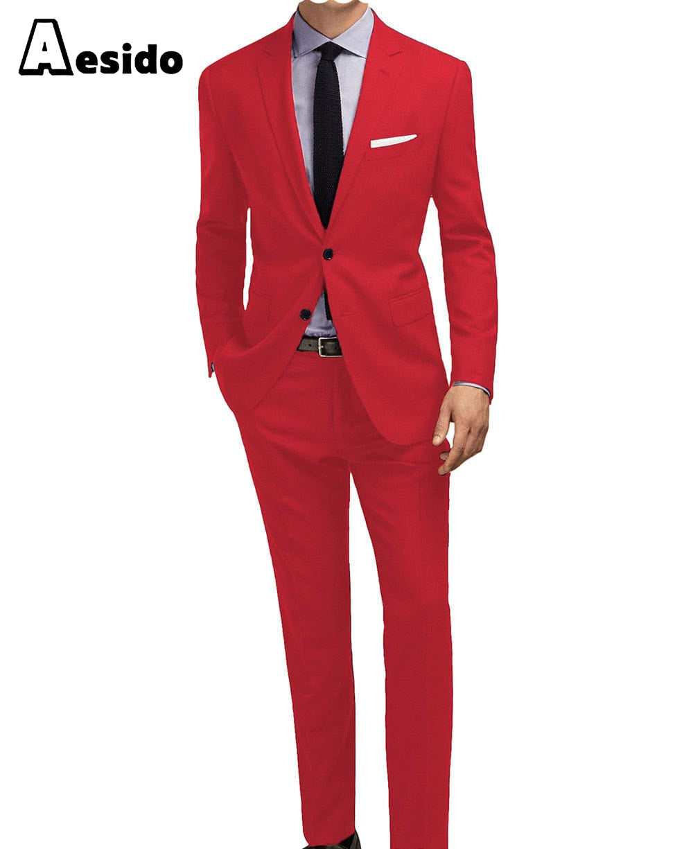 Mens red on sale jacket blazer